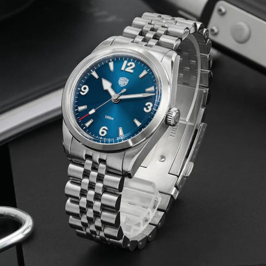 Watchdives 36mm Retro VH31 Men Watch Collection