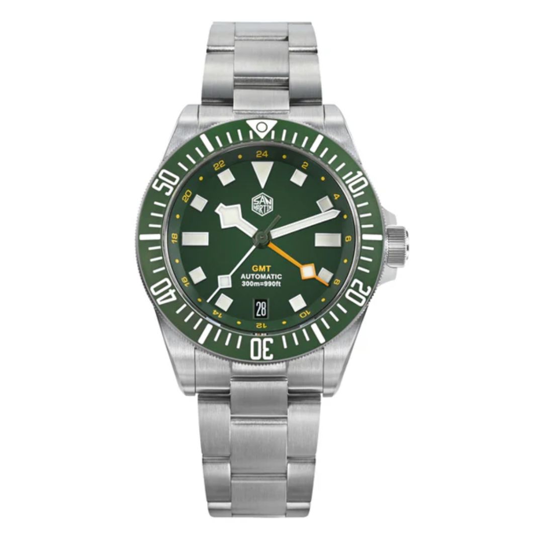 Watchdives x San Martin 39mm NH34 GMT Dive Watch SN0121B