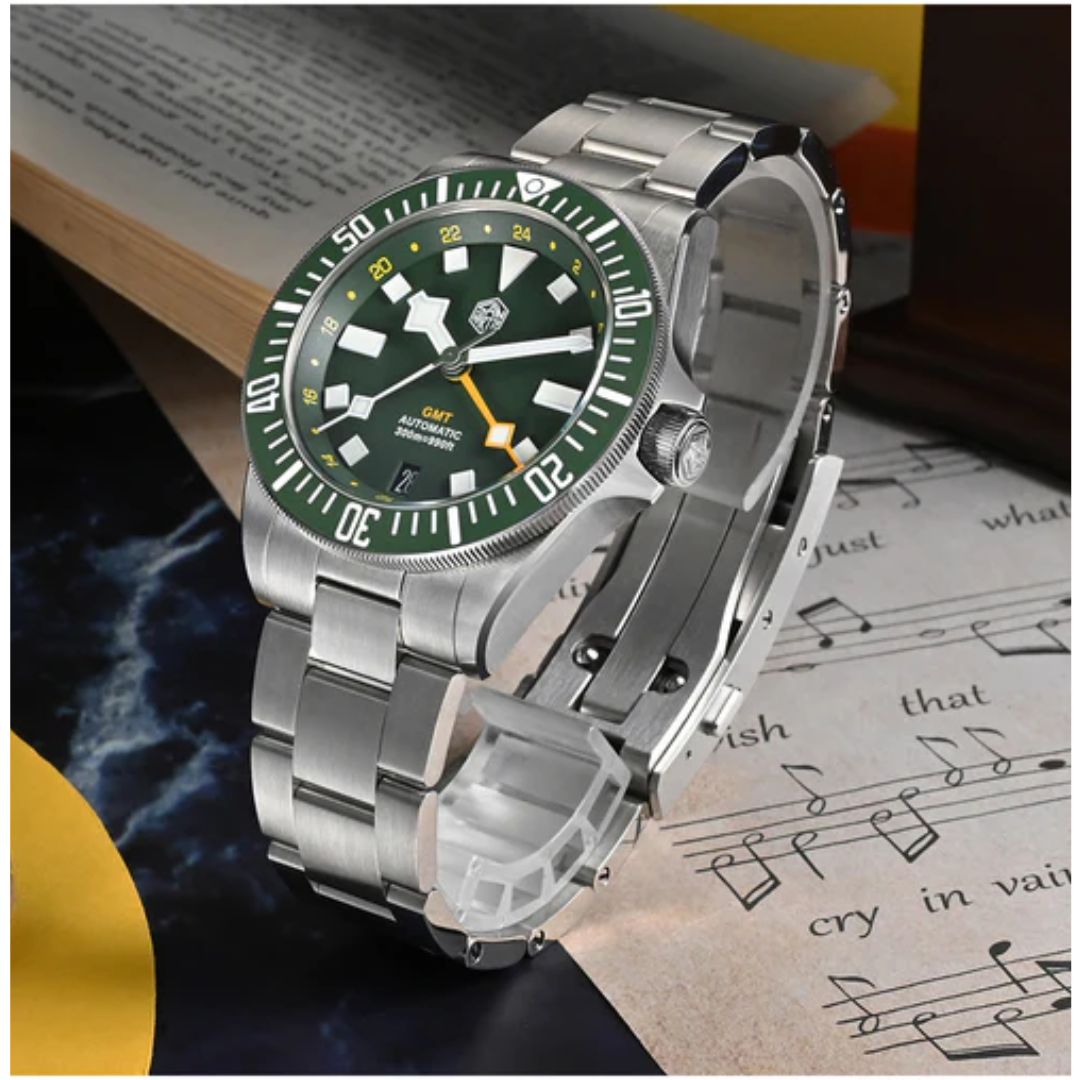 Watchdives x San Martin 39mm NH34 GMT Dive Watch SN0121B