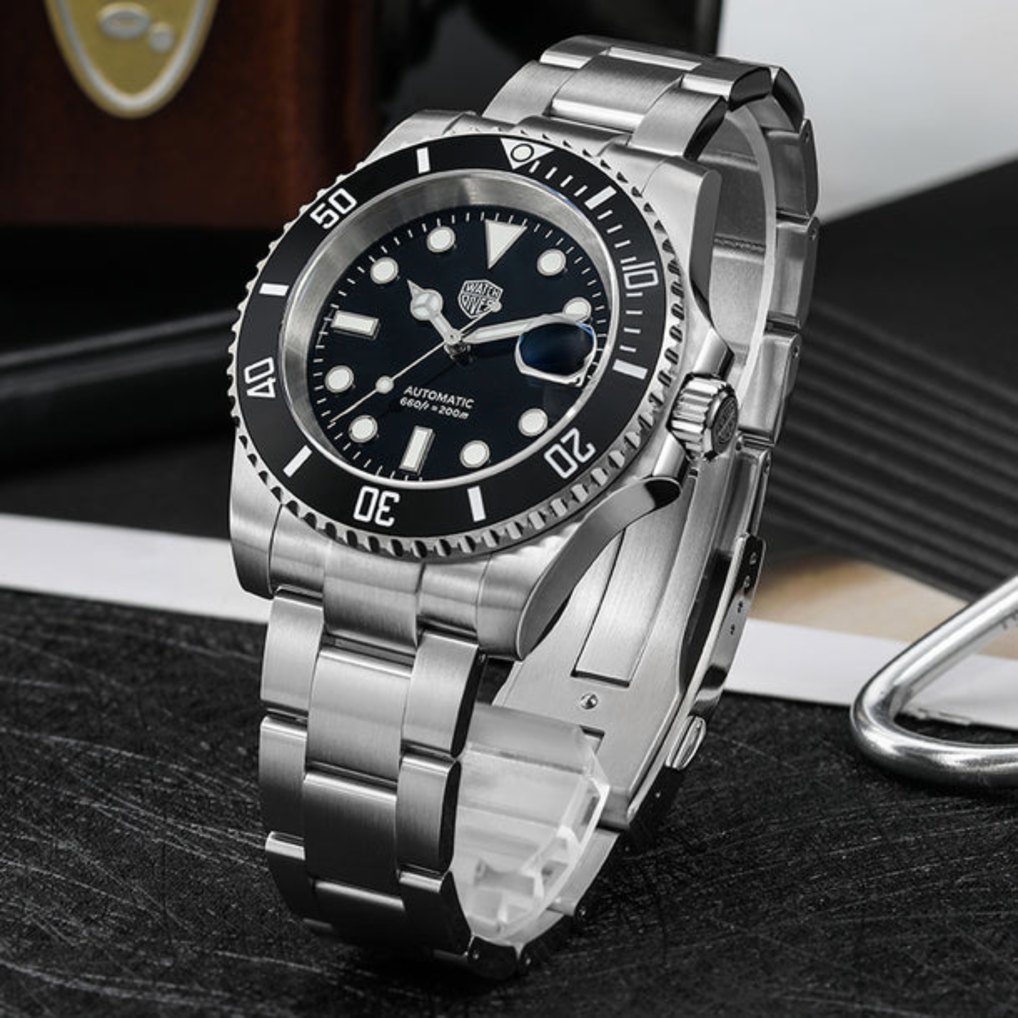 Watchdives WD5512 V2 PT5000 Sub Diver Watch - PT5000