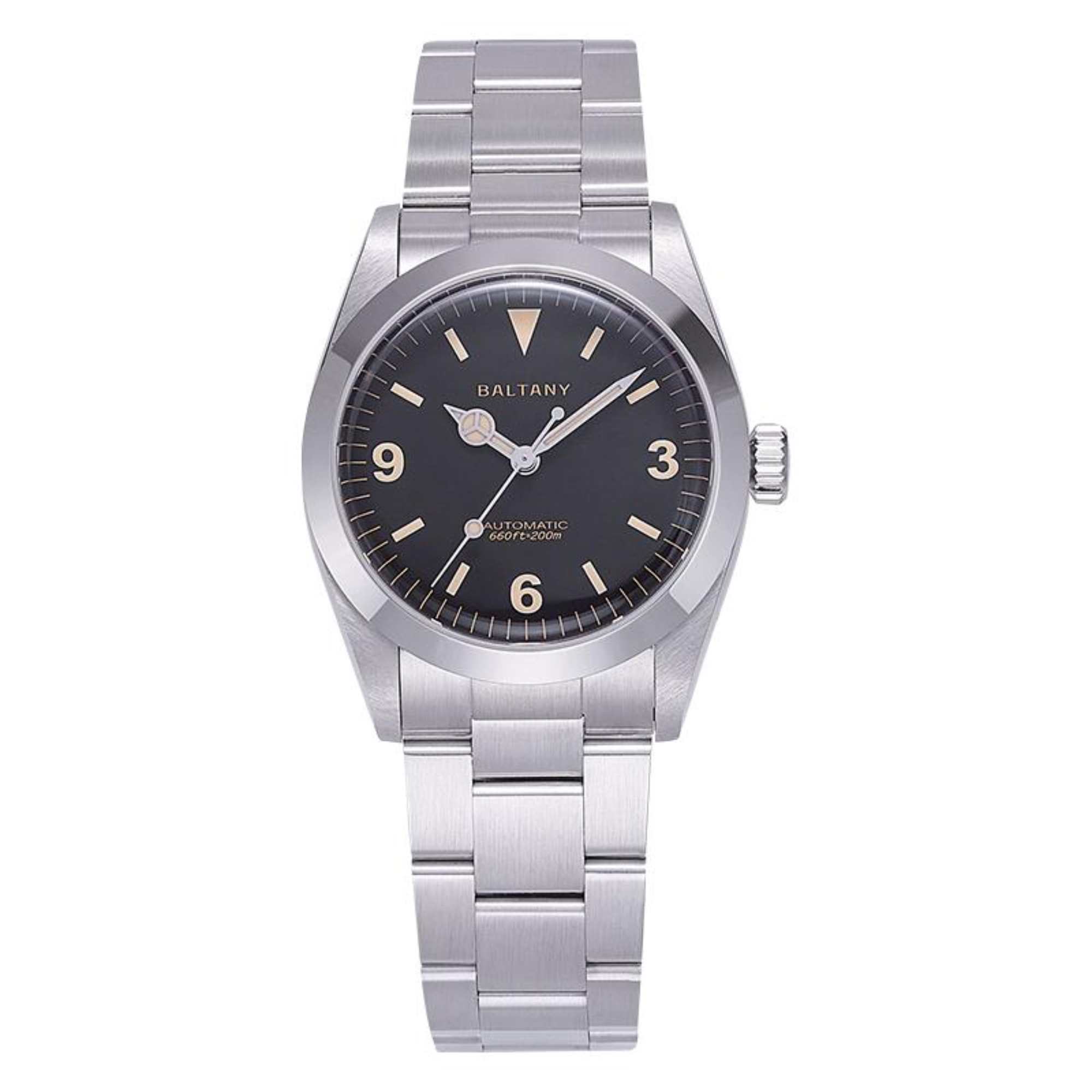 Baltany Retro 36mm Explorer Homage Watch S4066AB