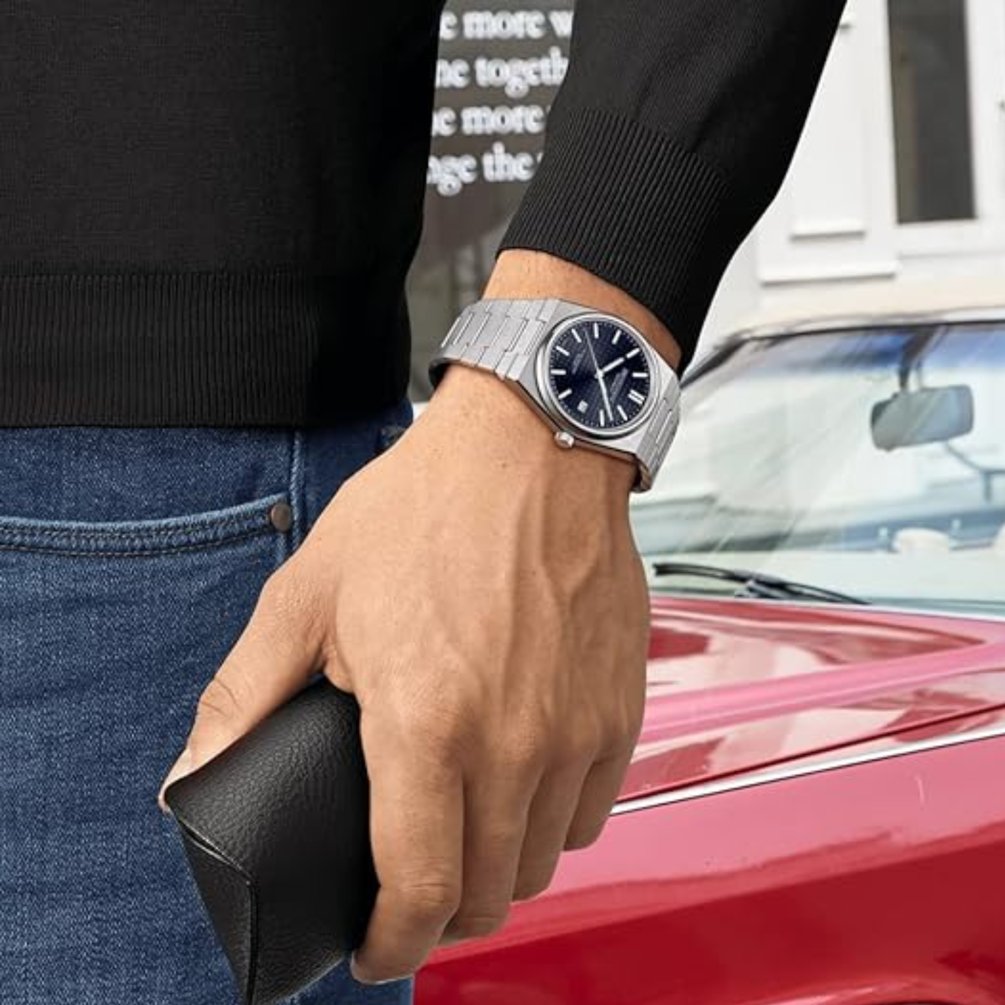 SPECHT&SOHNE  Men's Mechanical Wristwatch Automatic Watches Sapphire Crystal 41MM Stainless Steel Waterproof