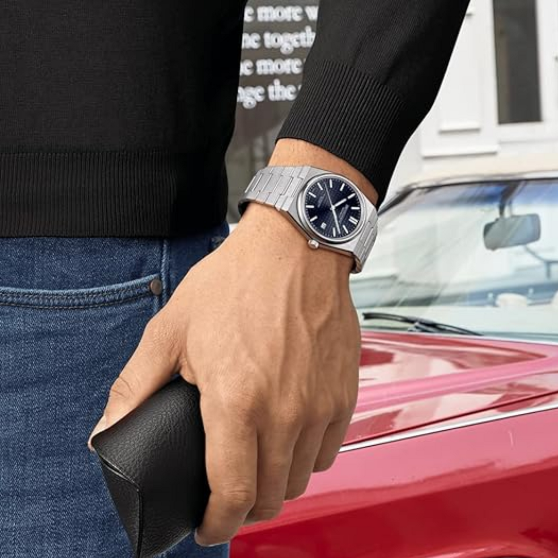 SPECHT&SOHNE  Men's Mechanical Wristwatch Automatic Watches Sapphire Crystal 41MM Stainless Steel Waterproof