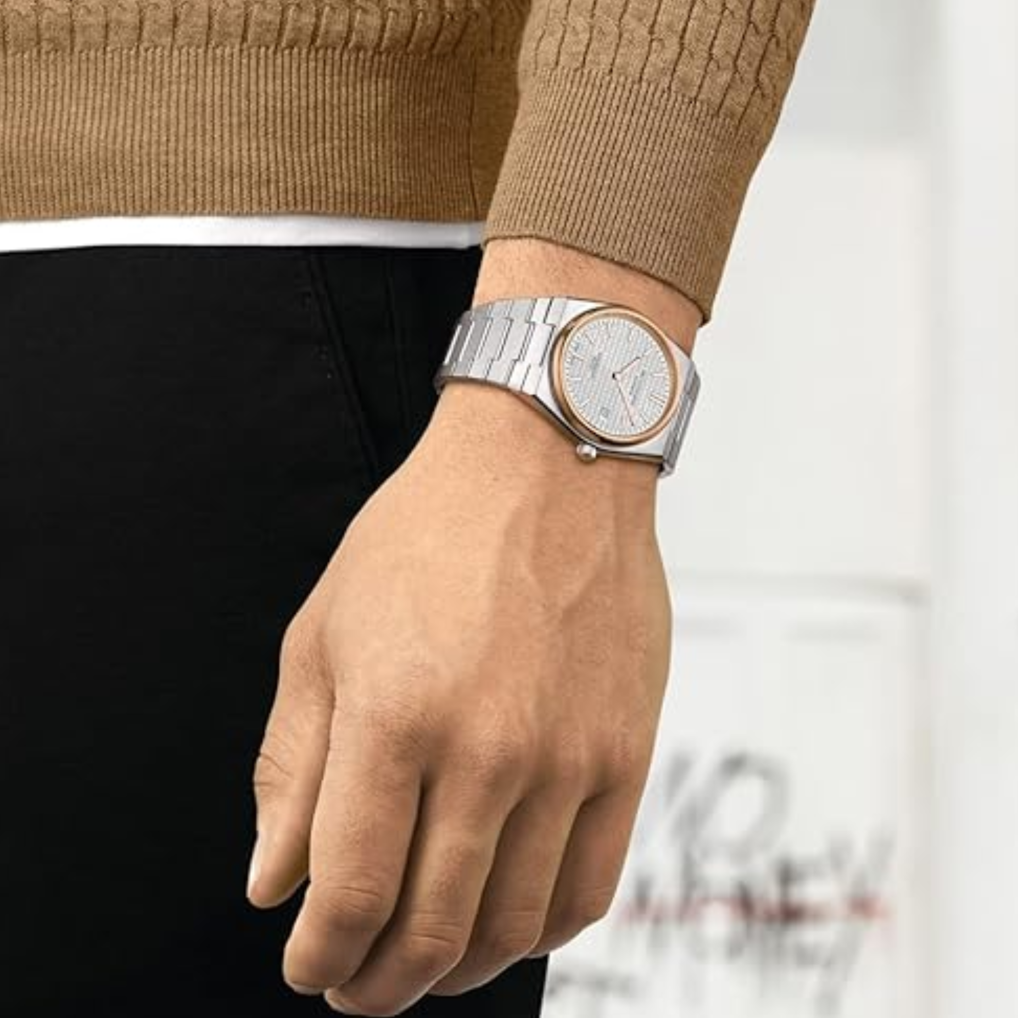 SPECHT&SOHNE  Men's Mechanical Wristwatch Automatic Watches Sapphire Crystal 41MM Stainless Steel Waterproof