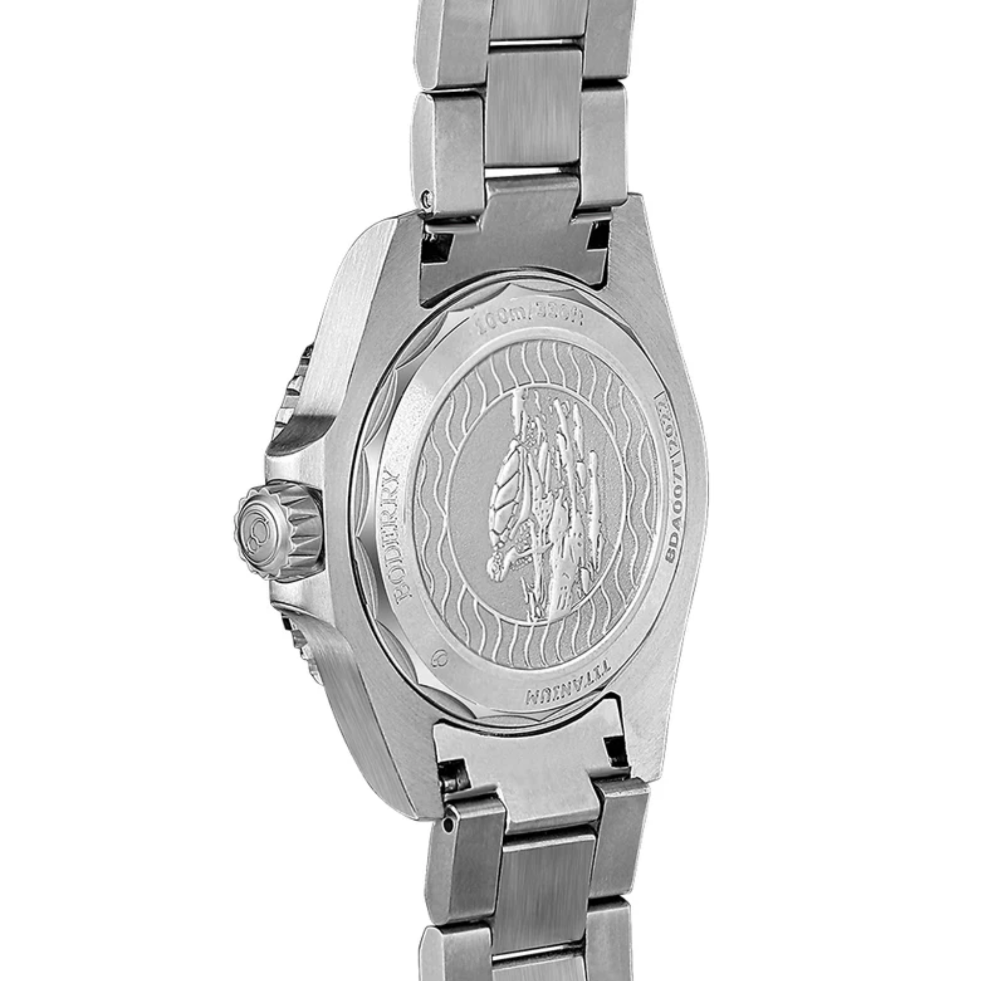 SEATURTLE.OCEAN(TITANIUM) - Automatic Titanium Diver Watch | Titanium Gray/Ti-bracelet