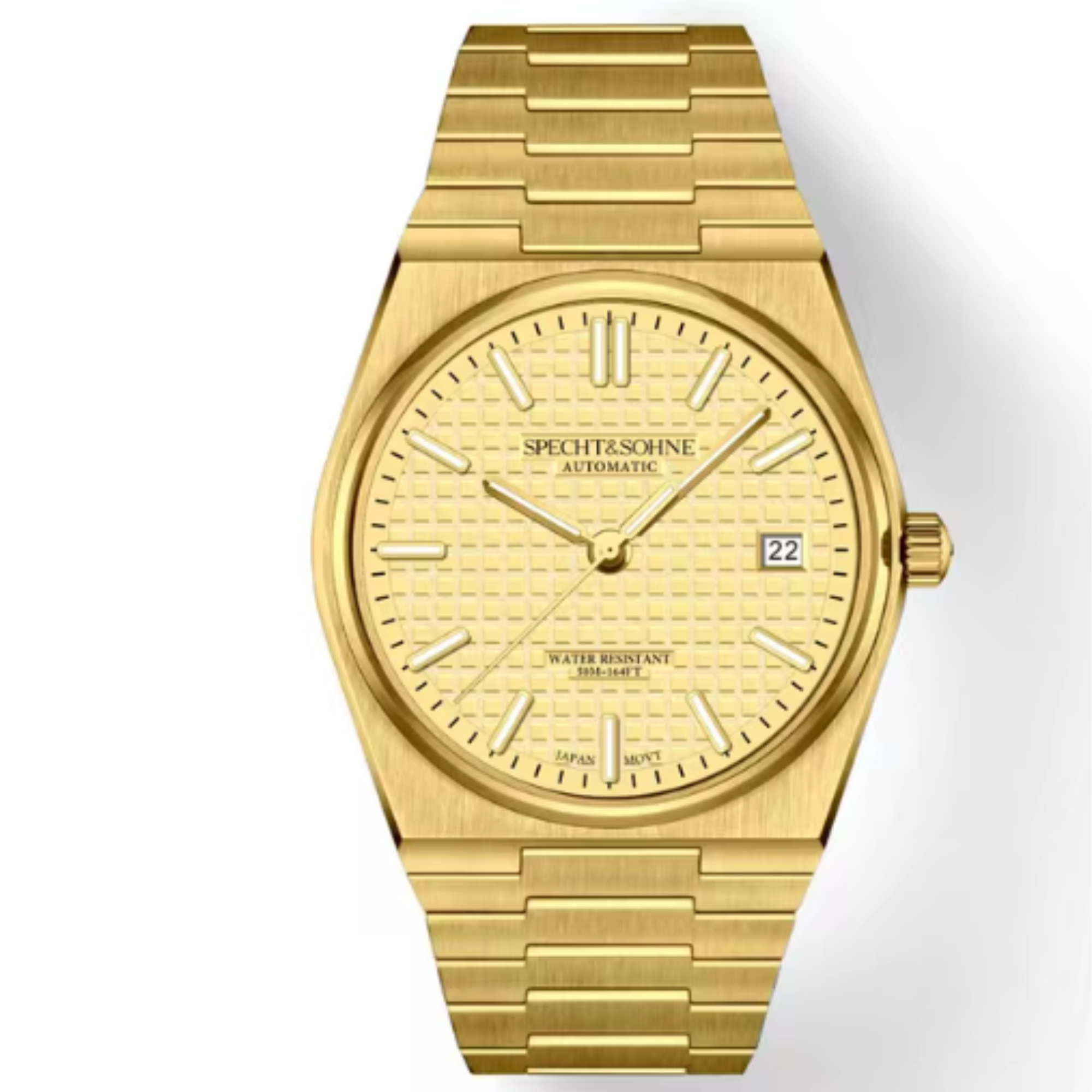 SPECHT&SOHNE  Men's Mechanical Wristwatch Automatic Watches Sapphire Crystal 41MM Stainless Steel Waterproof