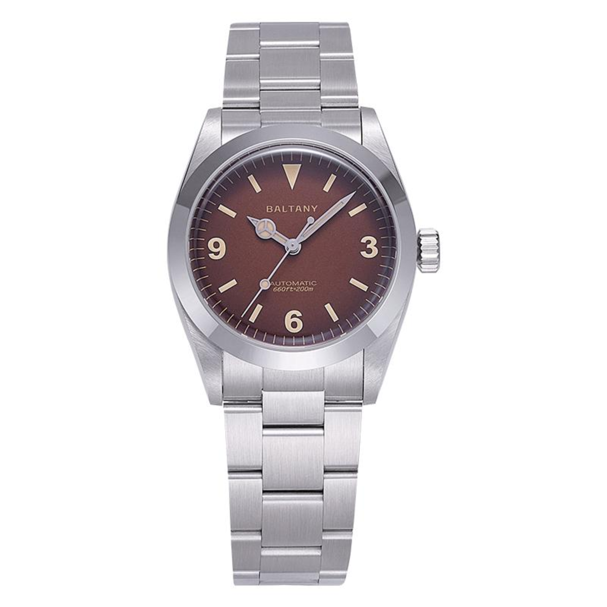 Baltany Retro 36mm Explorer Homage Watch S4066AB