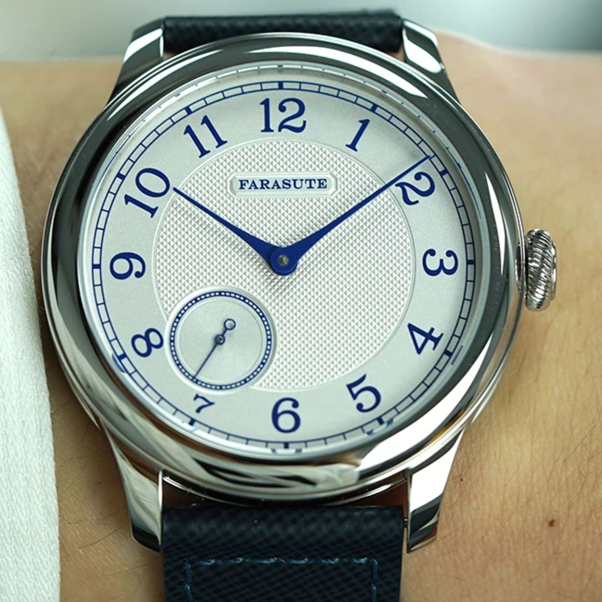 FARASUTE Mechanical Watch Small Second Vintage Bonklip Bracelet