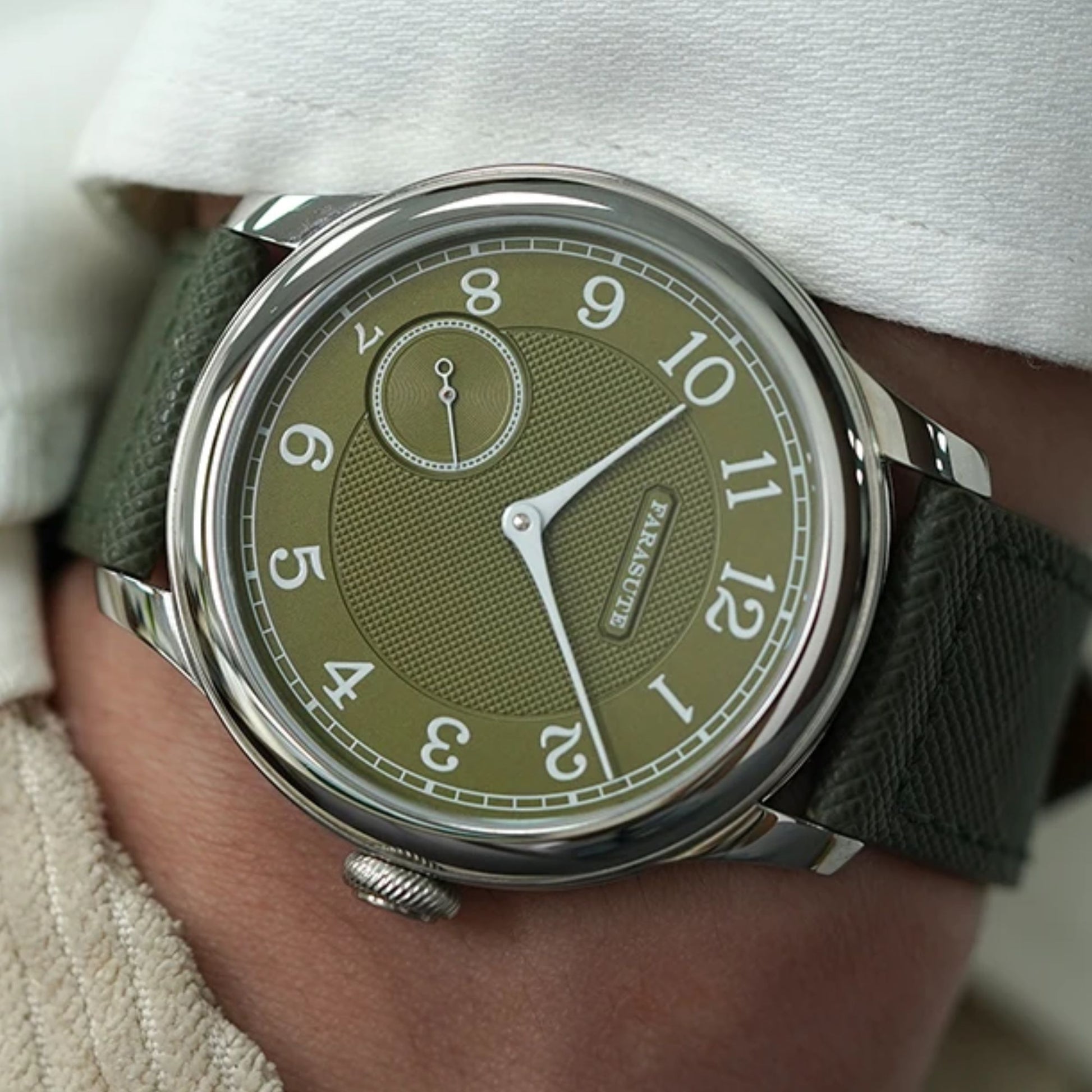 FARASUTE Mechanical Watch Small Second Vintage Bonklip Bracelet