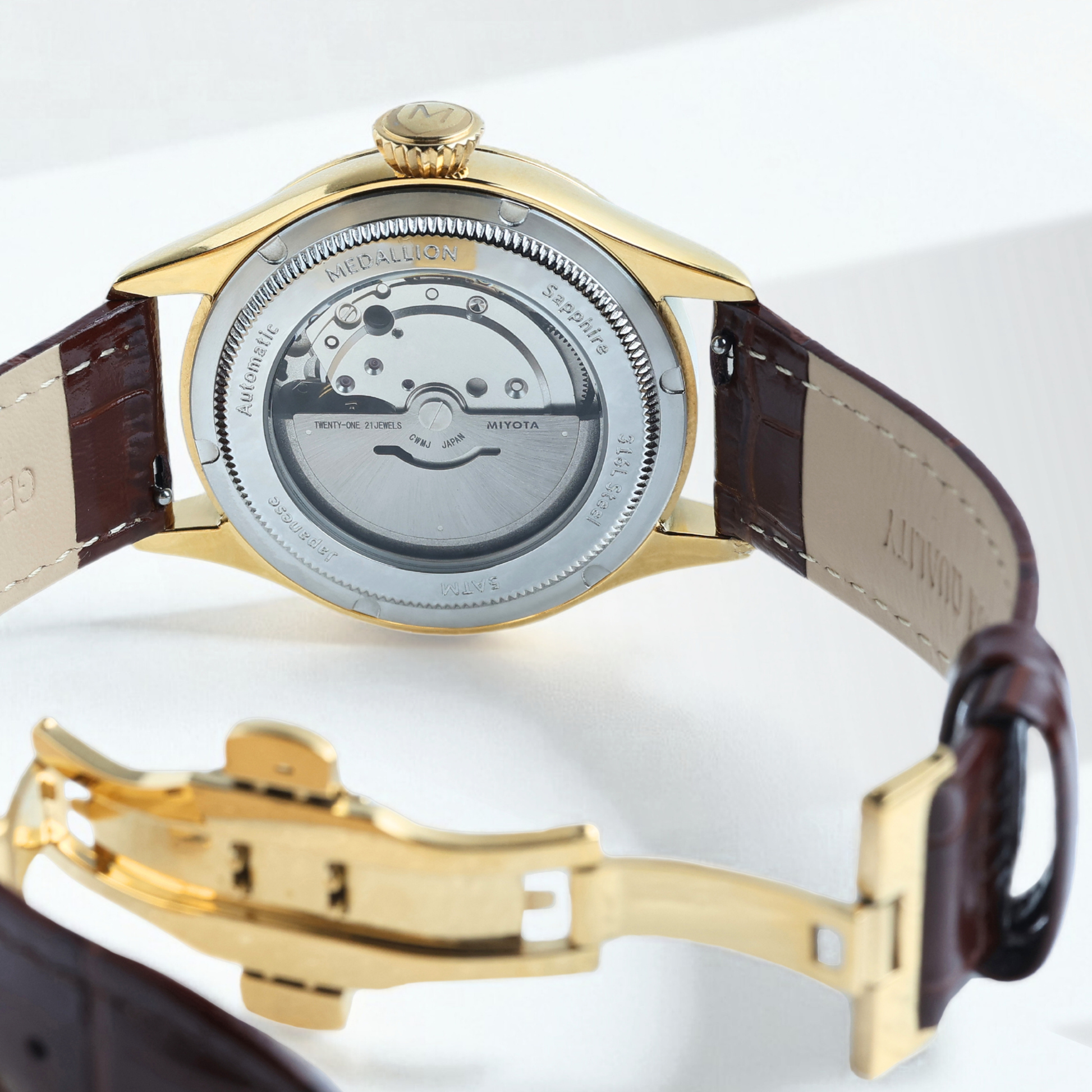 MEDALLION "Virtuoso" Mens 40 mm Automatic Watch