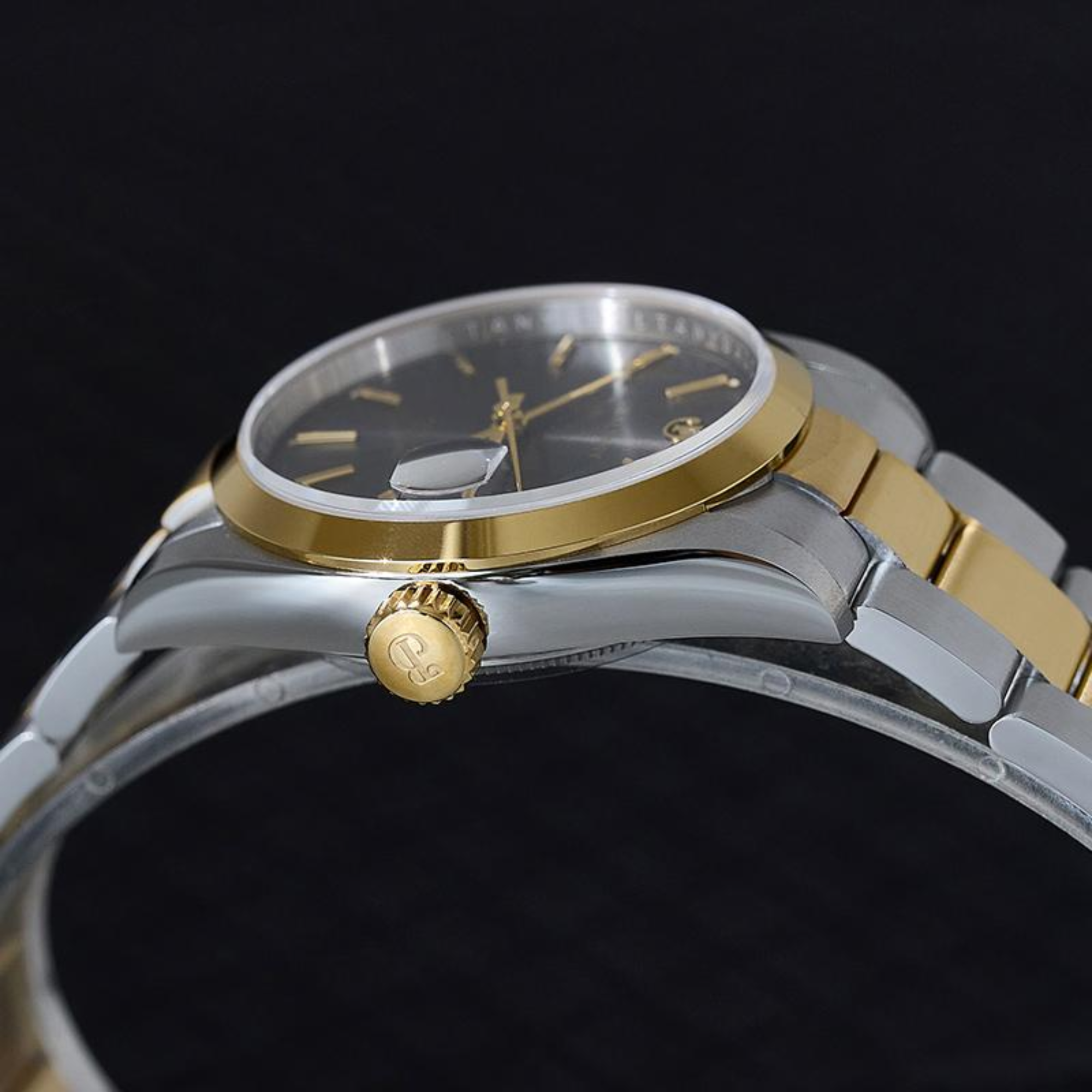 Baltany 36mm Smooth Bezel Perpetual DJ Homage Watch S4095