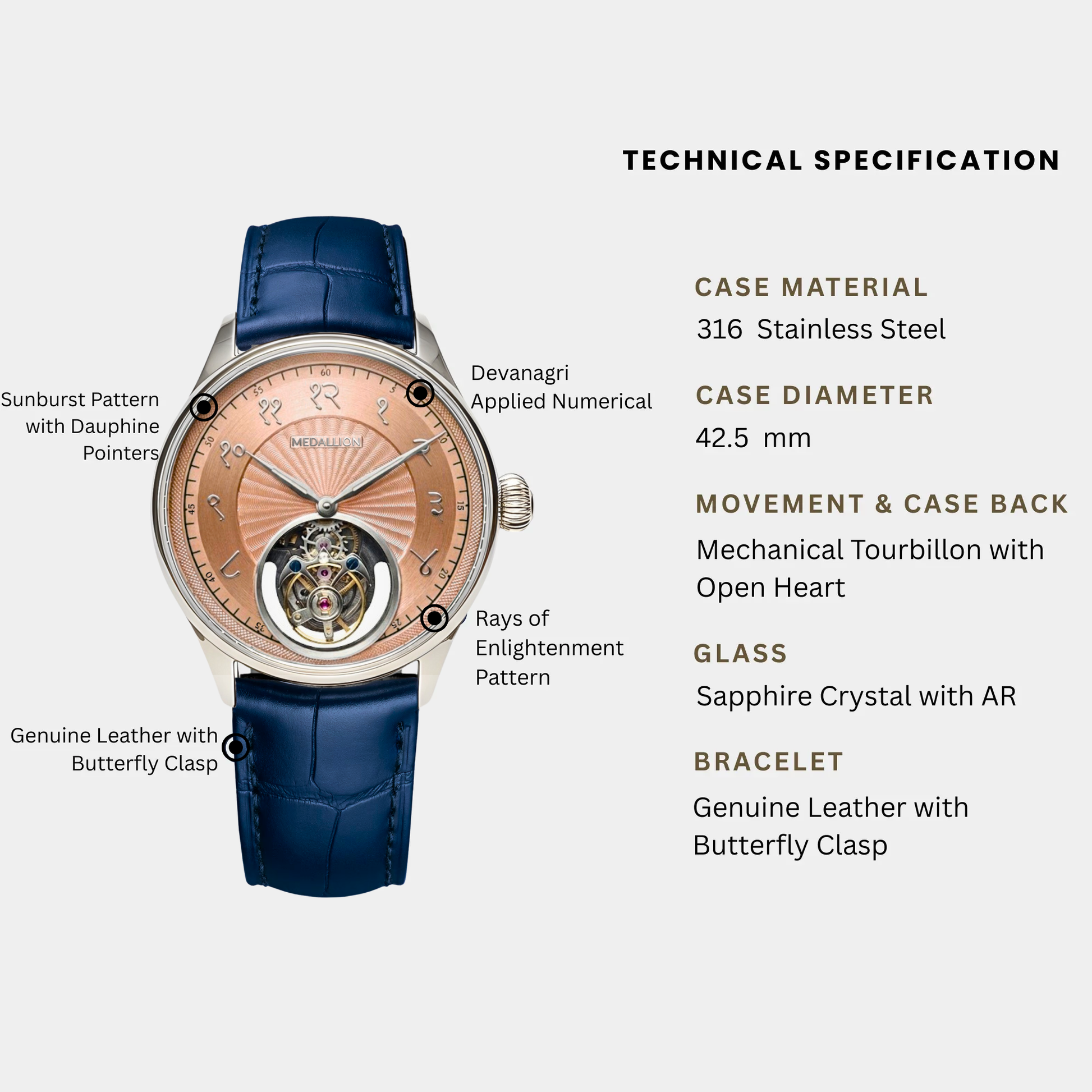 MEDALLION | The Grand Tourbillon Sorris Devanagari