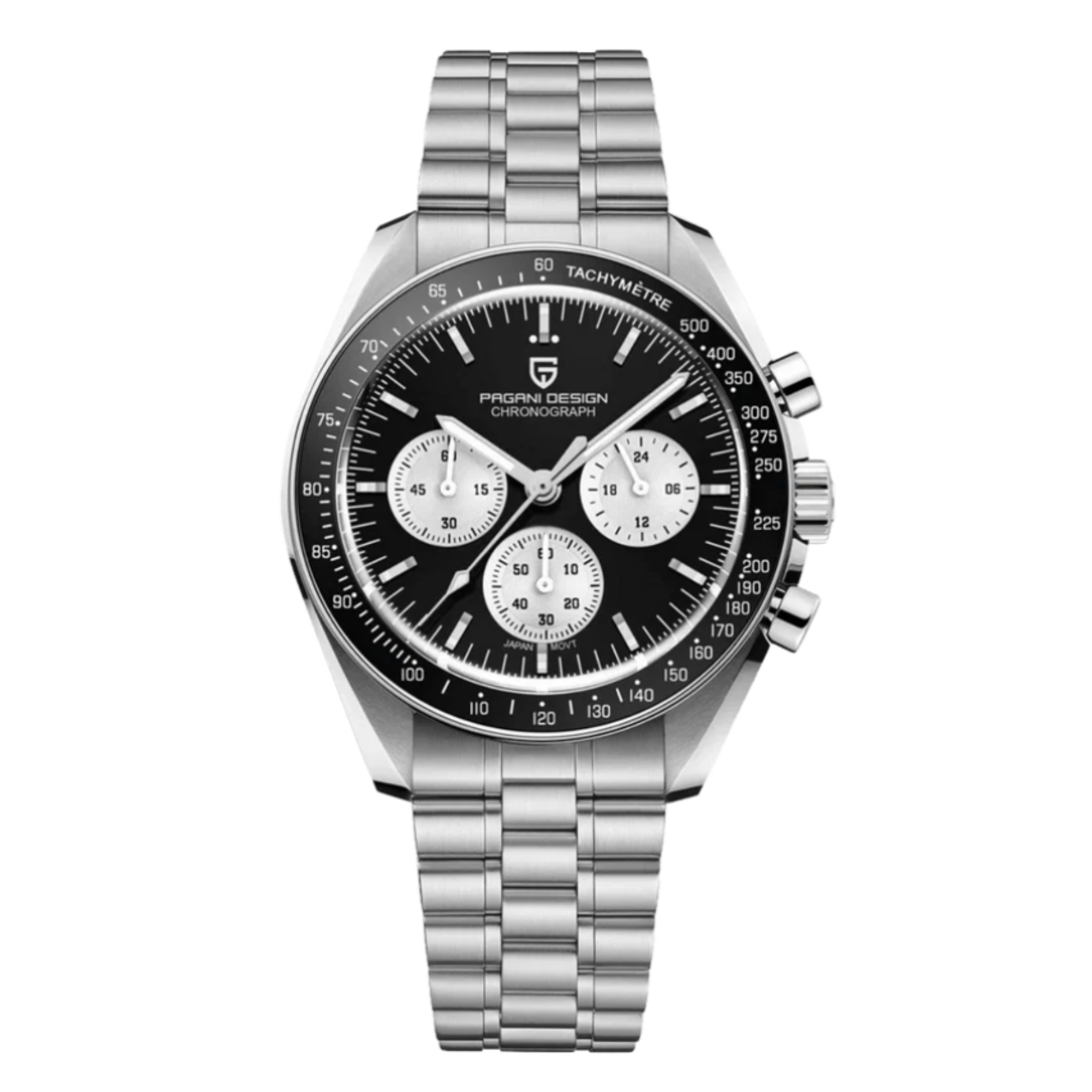 Pagani Design PD-1701 Speedmaster Moonwatch Men's 40mm VK63 Chronograph Quartz Watch