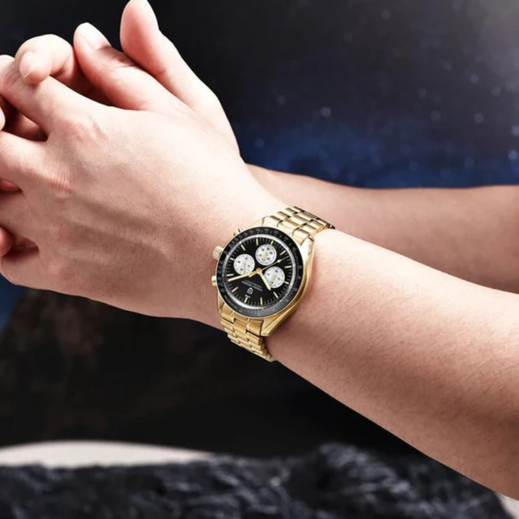 Pagani Design PD-1701 Speedmaster Moonwatch Men's 40mm VK63 Chronograph Quartz Watch