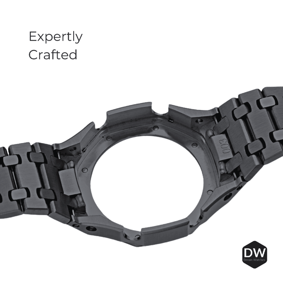 Mod Kit Metal Watchband and Metal Case for G-shock GM-2100 and GM-2110/B-2100 
