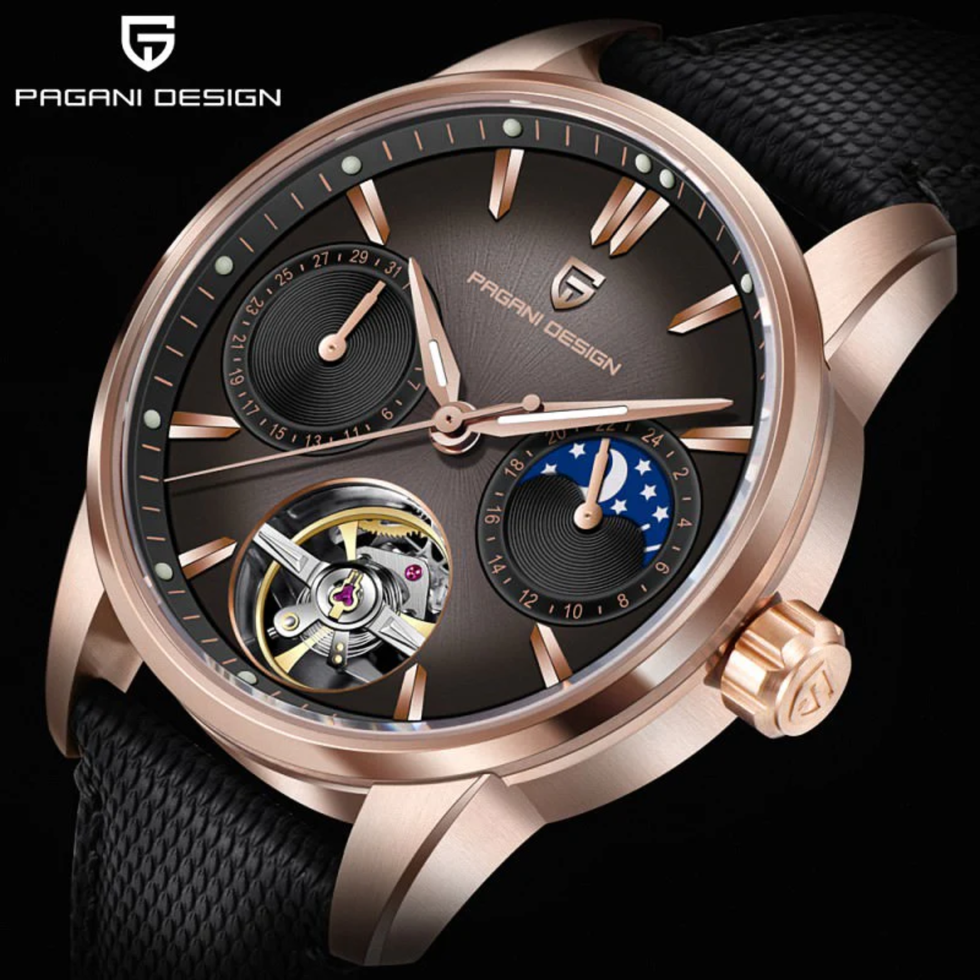 Pagani Design PD-YS021 Men's 41MM 100M Waterproof Automatic Mechanical - DREAM WATCHES