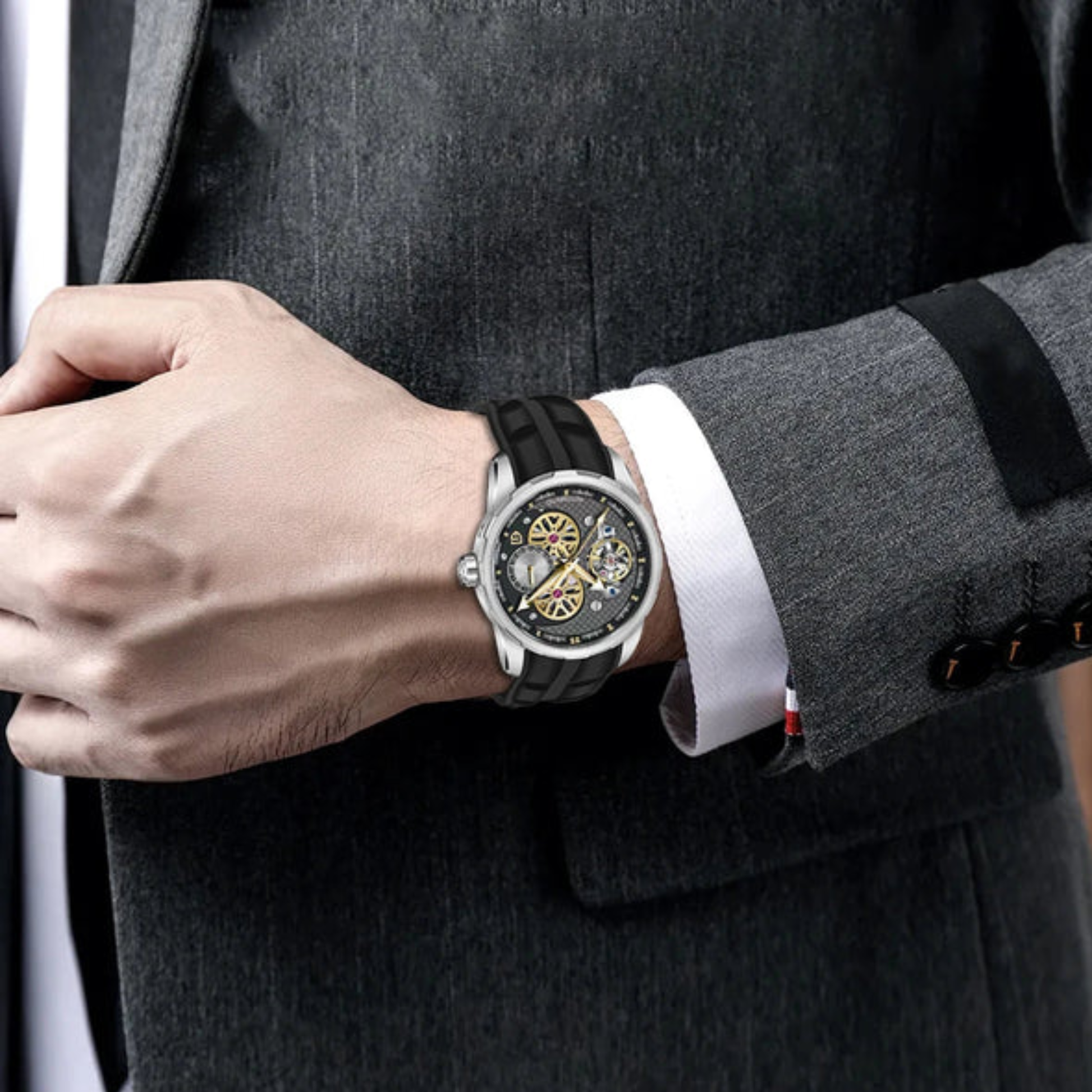 PD-YS022 Tourbillon Mechanical Watch