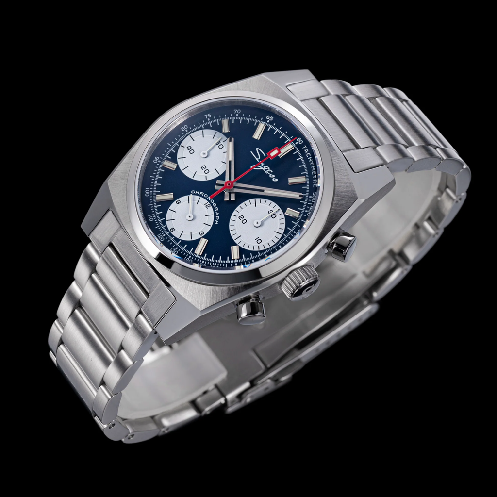 Chrono Heritage S419 Chronograph Blue Dial
