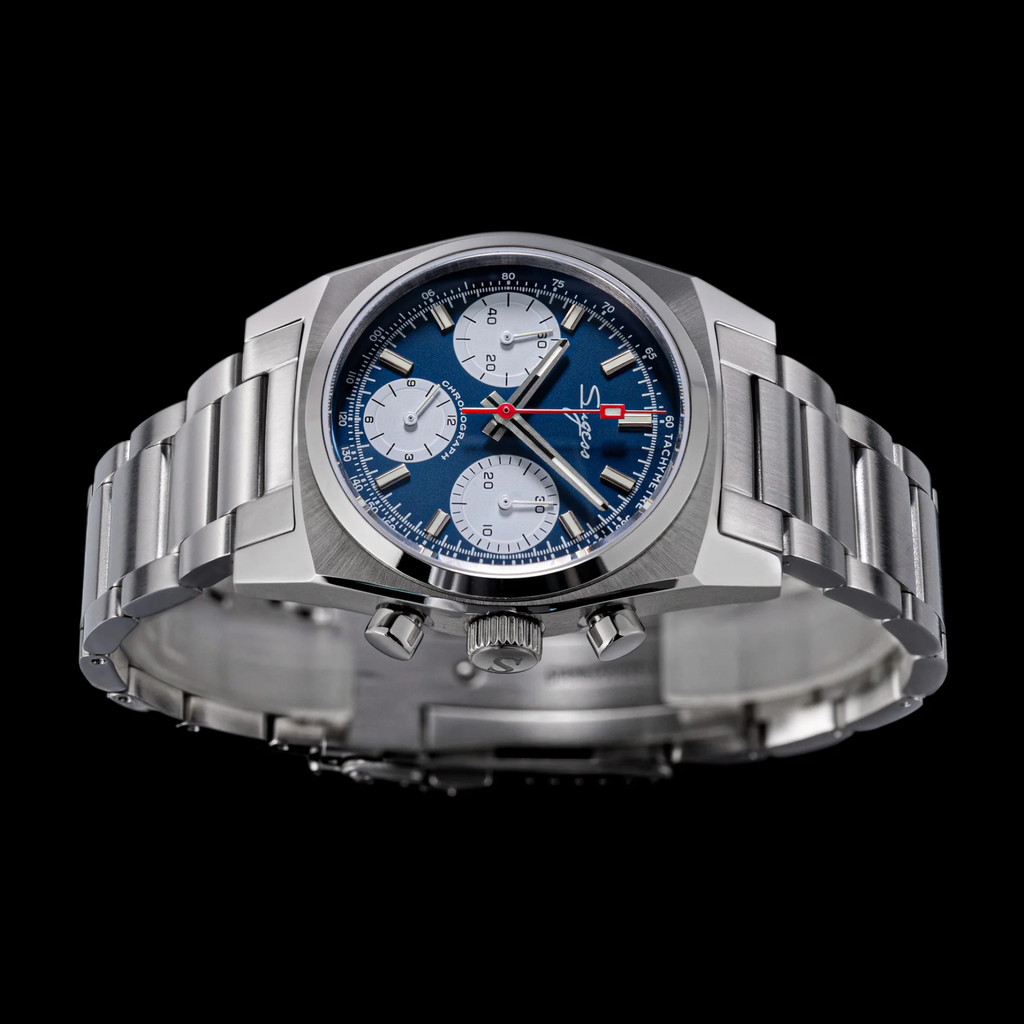 Chrono Heritage S419 Chronograph Blue Dial