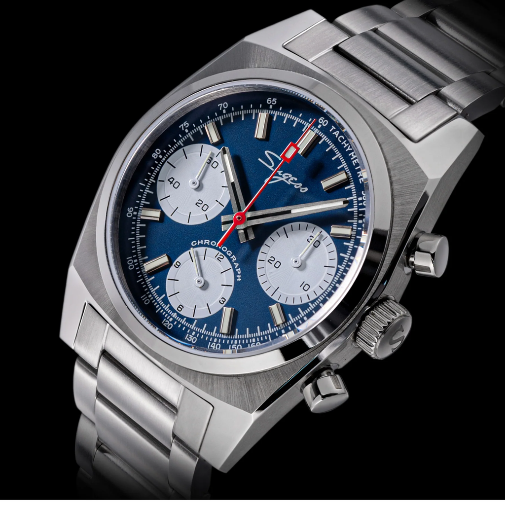 Chrono Heritage S419 Chronograph Blue Dial