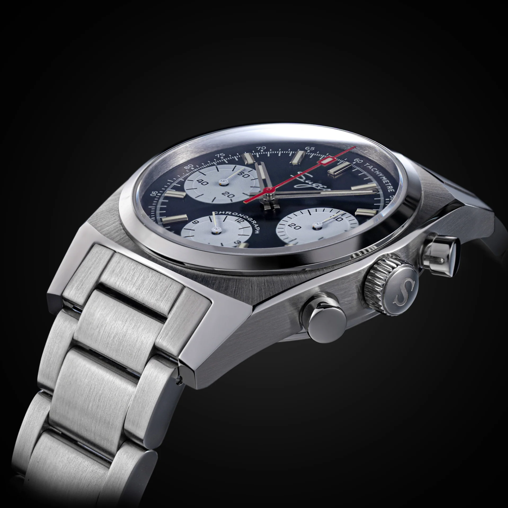 Chrono Heritage S419 Chronograph Blue Dial