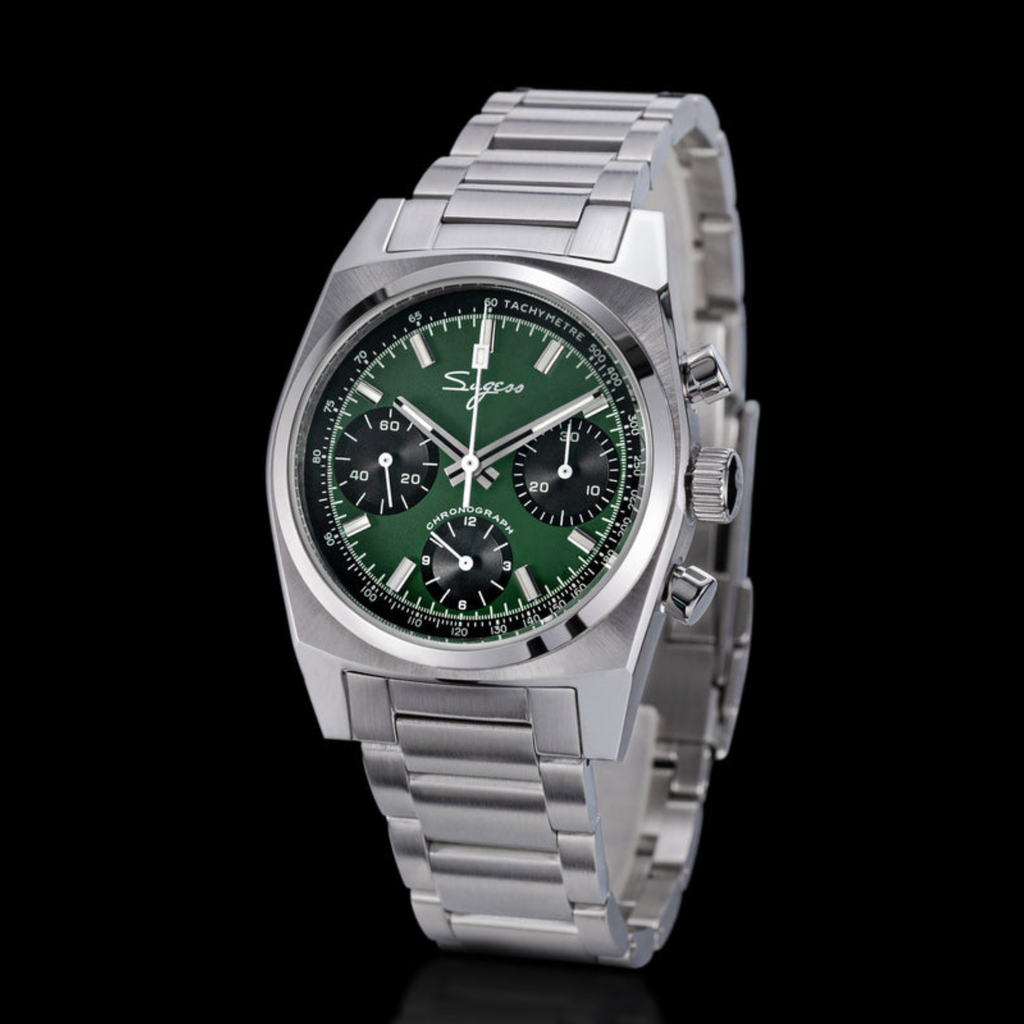 Chrono Heritage S419 Chronograph Green Dial
