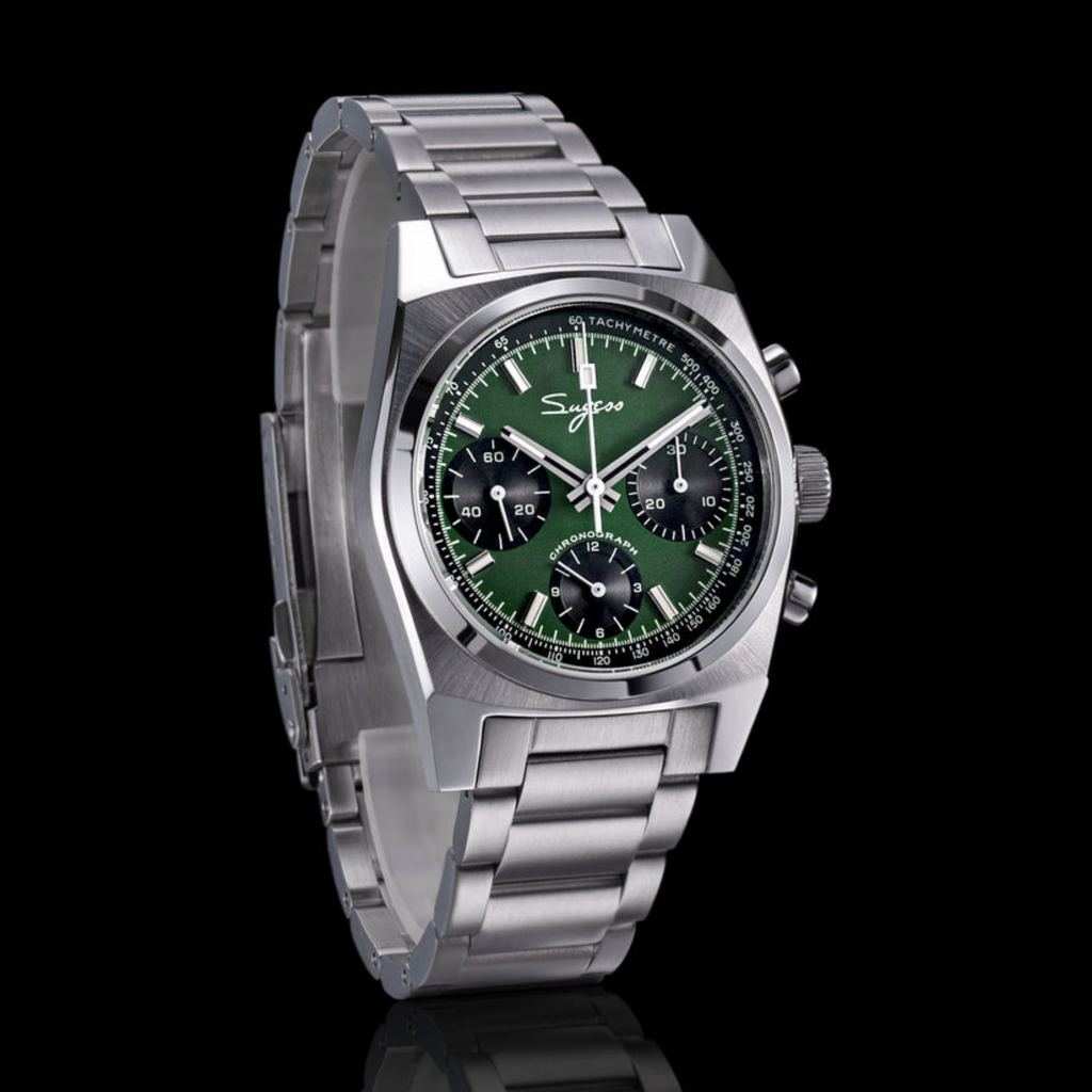Chrono Heritage S419 Chronograph Green Dial