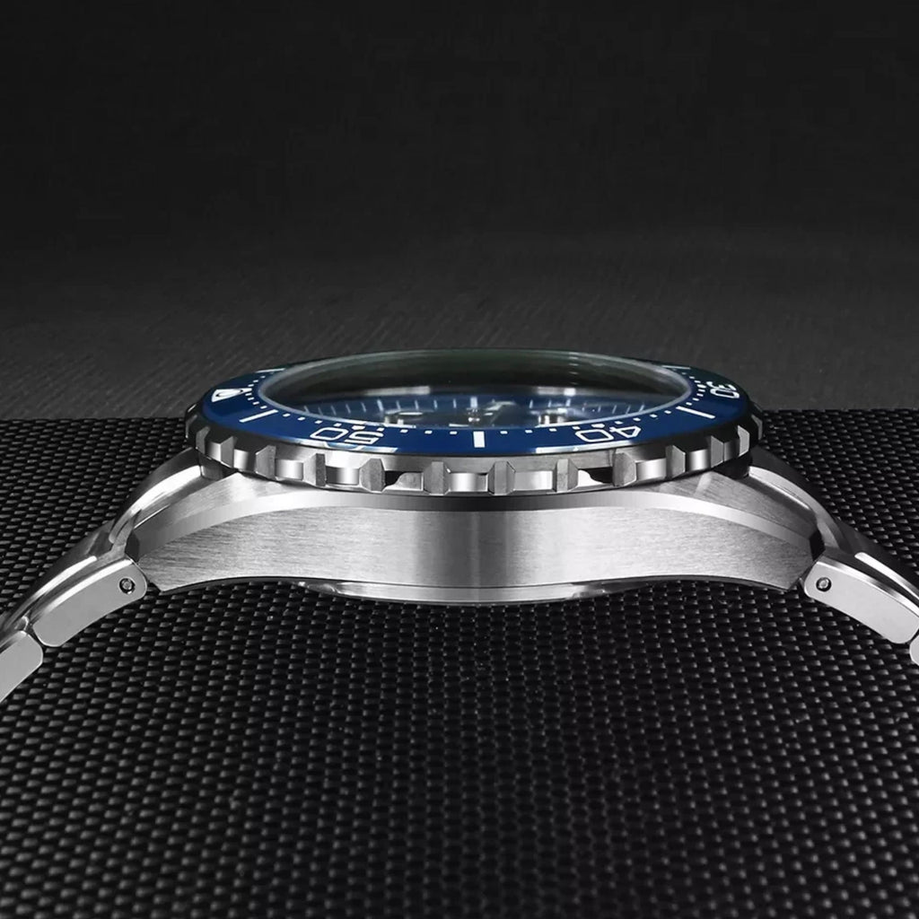 San Martin SN0154-G 40mm Dive Watch Automatic ST2130 Waterproof 300m Gradient dial BGW-X1 Luminous