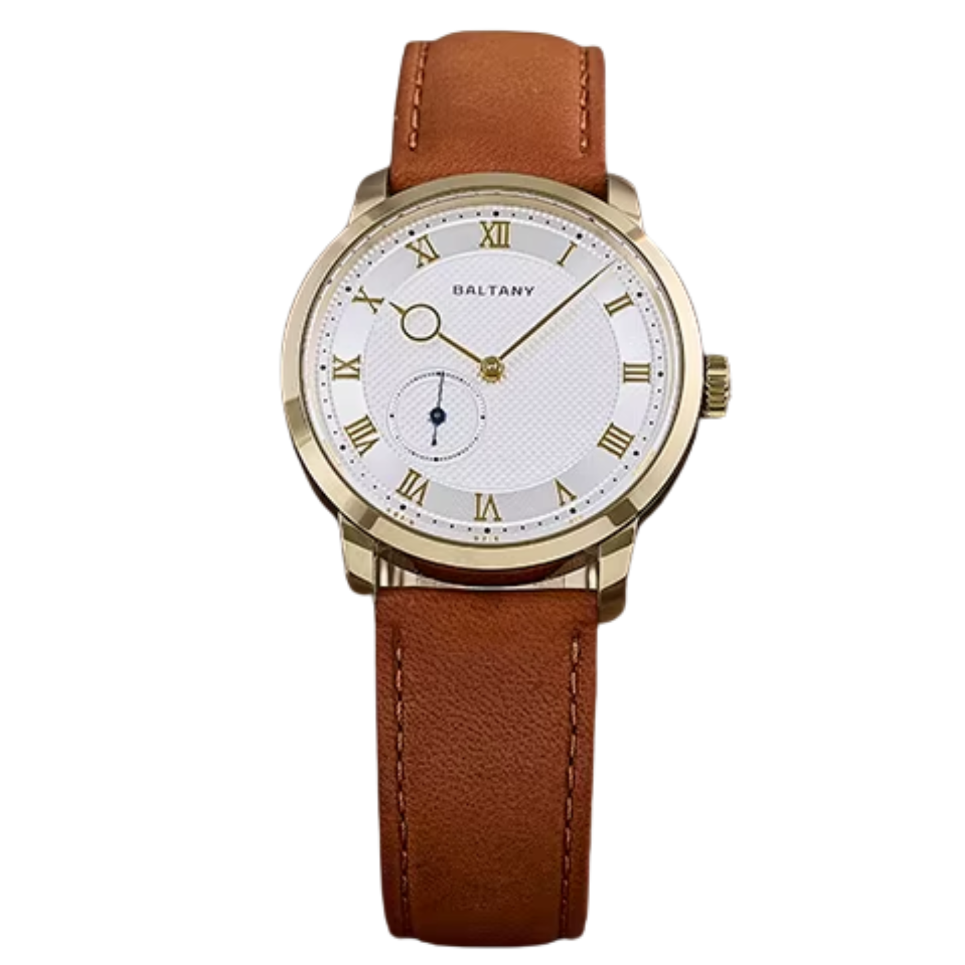 Baltany Vintage Micro Rotor Automatic Watch Men Exhibition Caseback S4099 Wristwatch 38MM