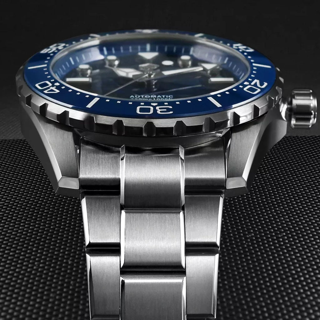 San Martin SN0154-G 40mm Dive Watch Automatic ST2130 Waterproof 300m Gradient dial BGW-X1 Luminous