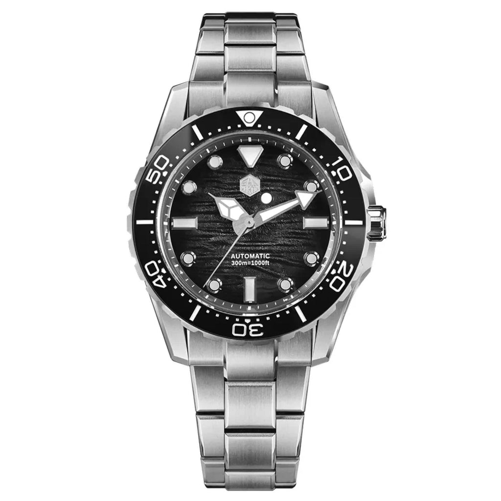 San Martin SN0154-G 40mm Dive Watch Automatic ST2130 Waterproof 300m Gradient dial BGW-X1 Luminous