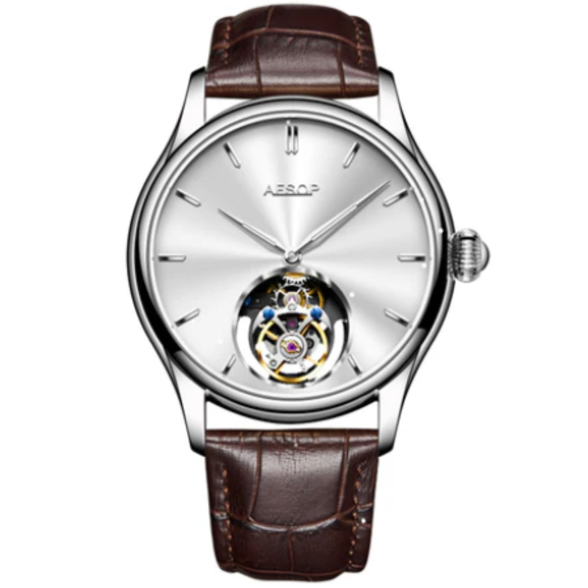 AESOP Original diamond tourbillon movement watch 7040
