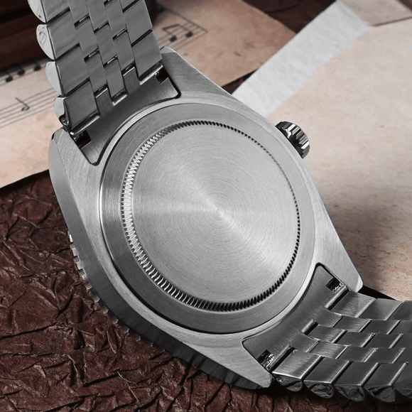 San Martin Vintage GMT Watch SN005-G4 - Black san martin watches india online