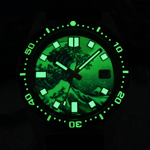 San Martin 40mm 62MAS Diver Surfing Dial Watch SN0007-V3 san martin watches india online
