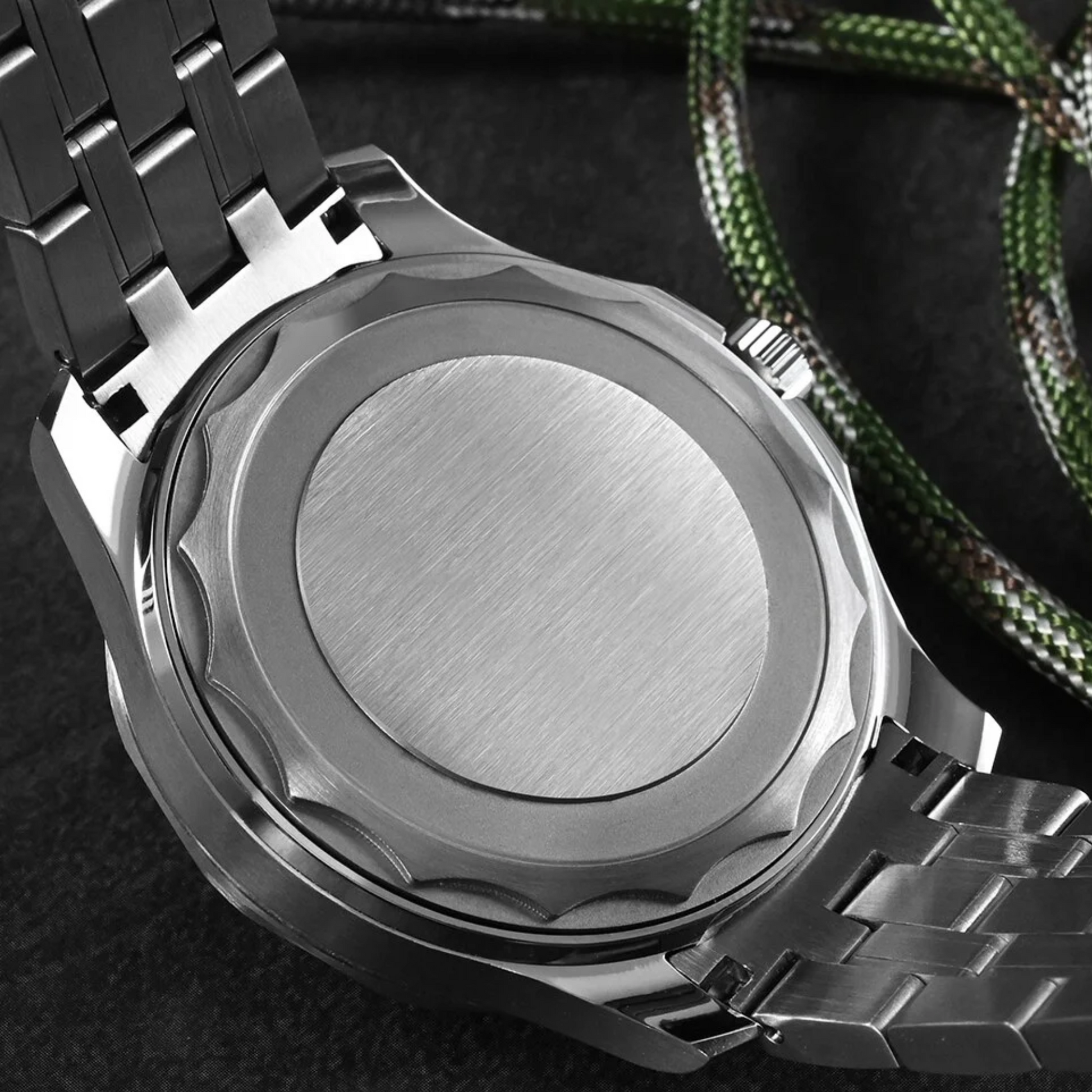 San Martin Sea Ghost Diving Watch SN0088G2 - Black san martin watches india online
