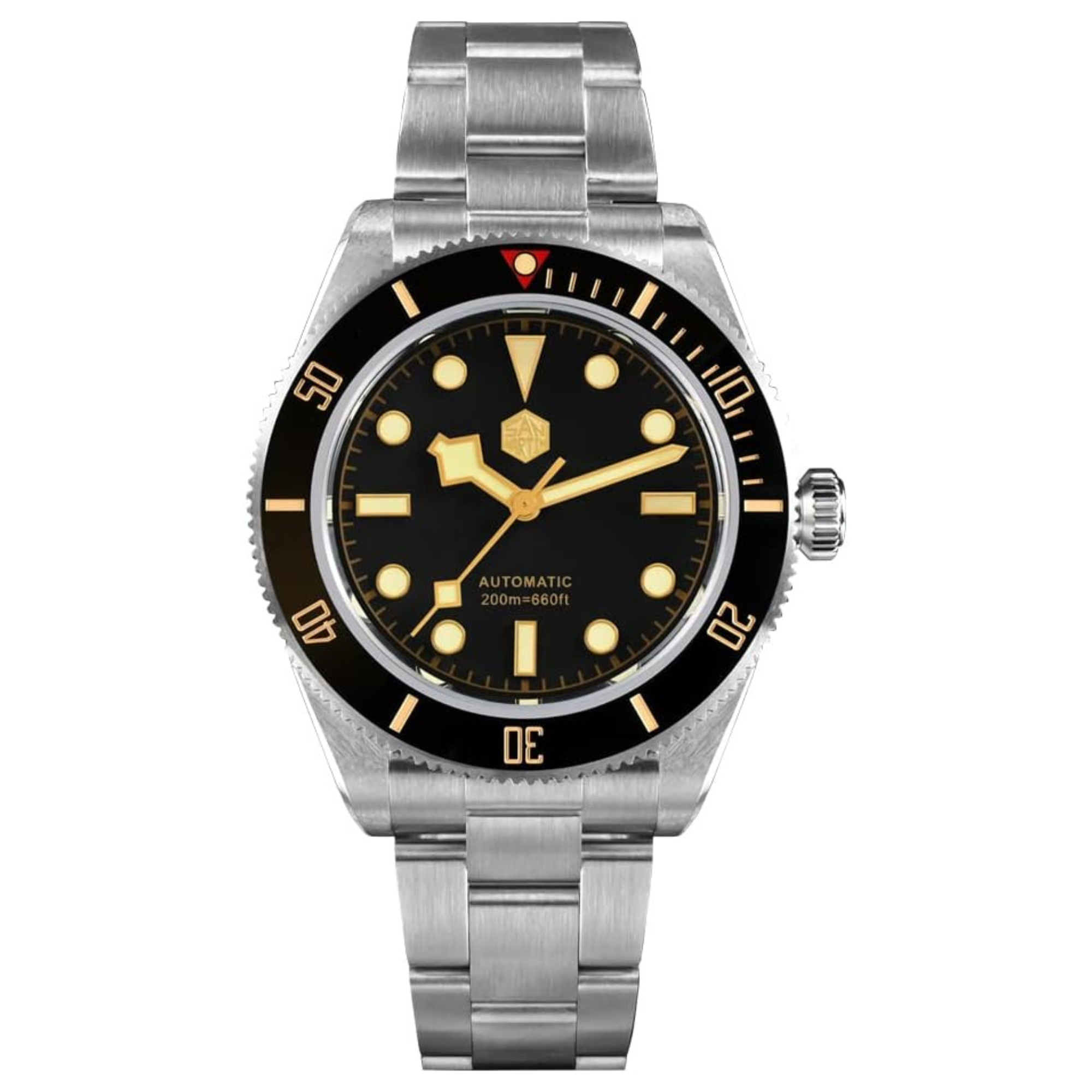 San Martin New BB58 NH35 40mm Diver Watch SN008GB - Black san martin watches india online