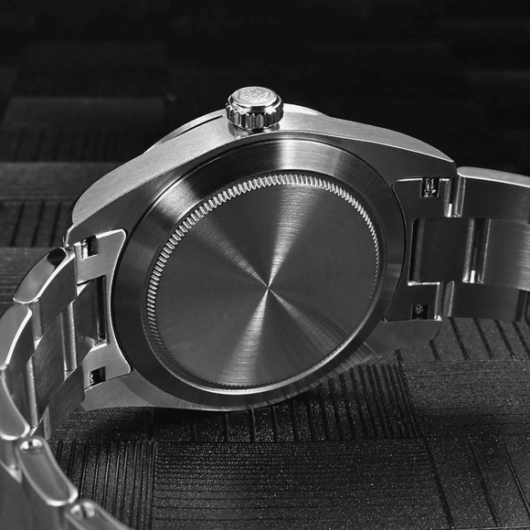 San Martin 38mm Enamel Dial Explore Watch SN0107-G4 - Green san martin watches india online