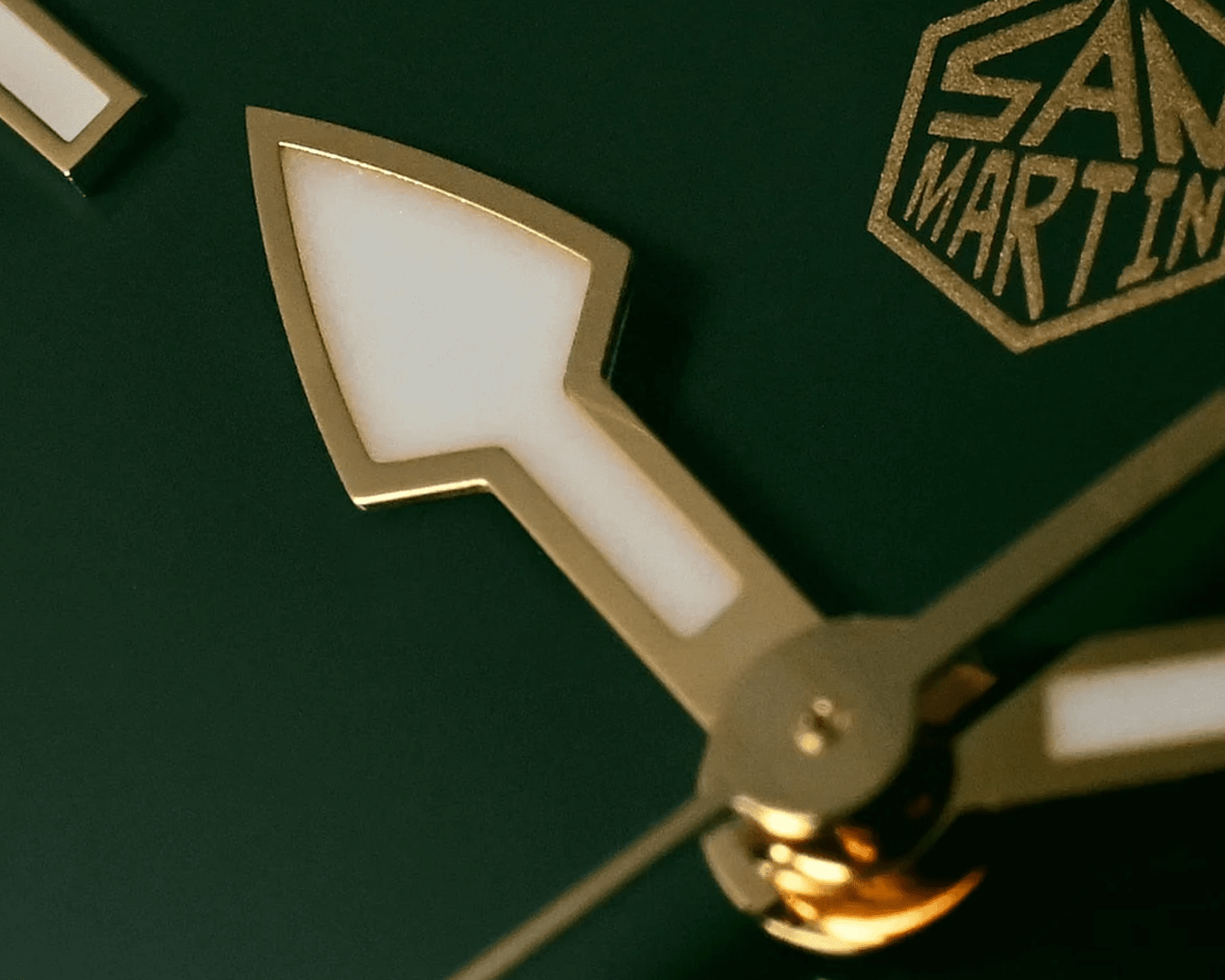 San Martin 38mm Enamel Dial Explore Watch SN0107-G4 - Green san martin watches india online
