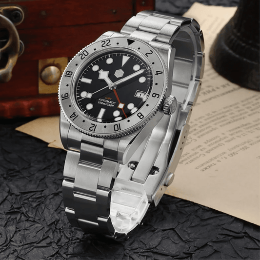 Watchdives X San Martin NH34 BB58 GMT Watch SN0109G2-Limited Edition san martin watches india online