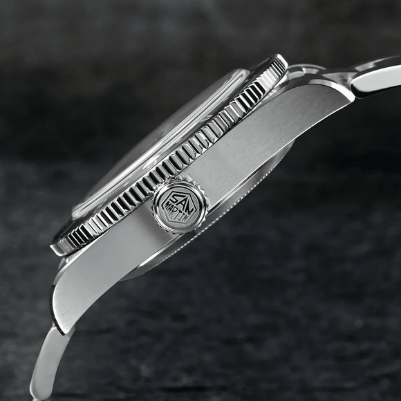 San Martin NH34 BB58 GMT Watch SN0109 - Black Dial san martin watches india online