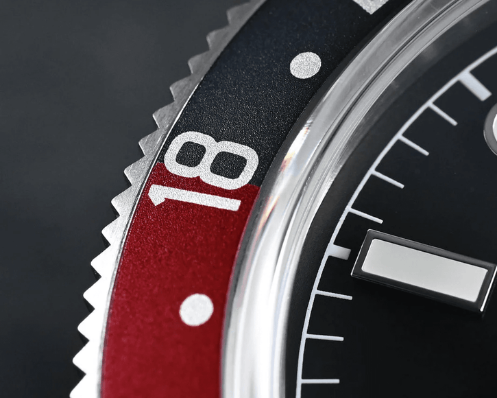 San Martin NH34 BB58 GMT Watch SN0109 - Black Dial san martin watches india online