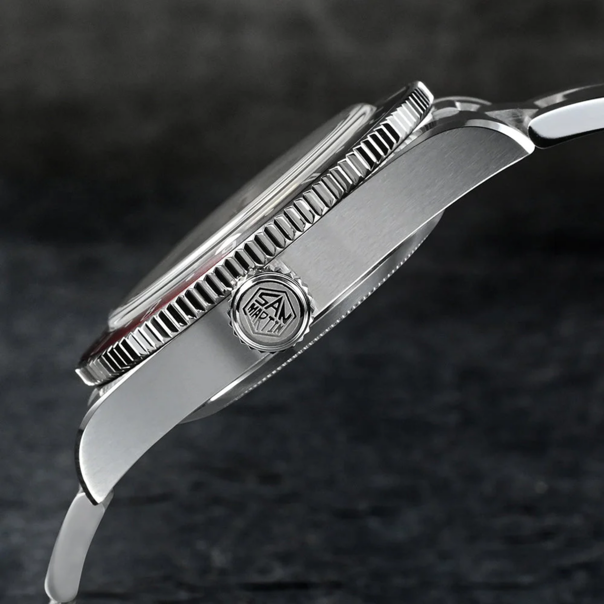 San Martin NH34 BB58 GMT Watch SN0109 - White Dial