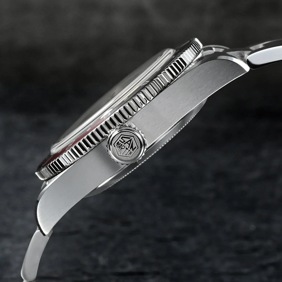 San Martin NH34 BB58 GMT Watch SN0109 - White Dial