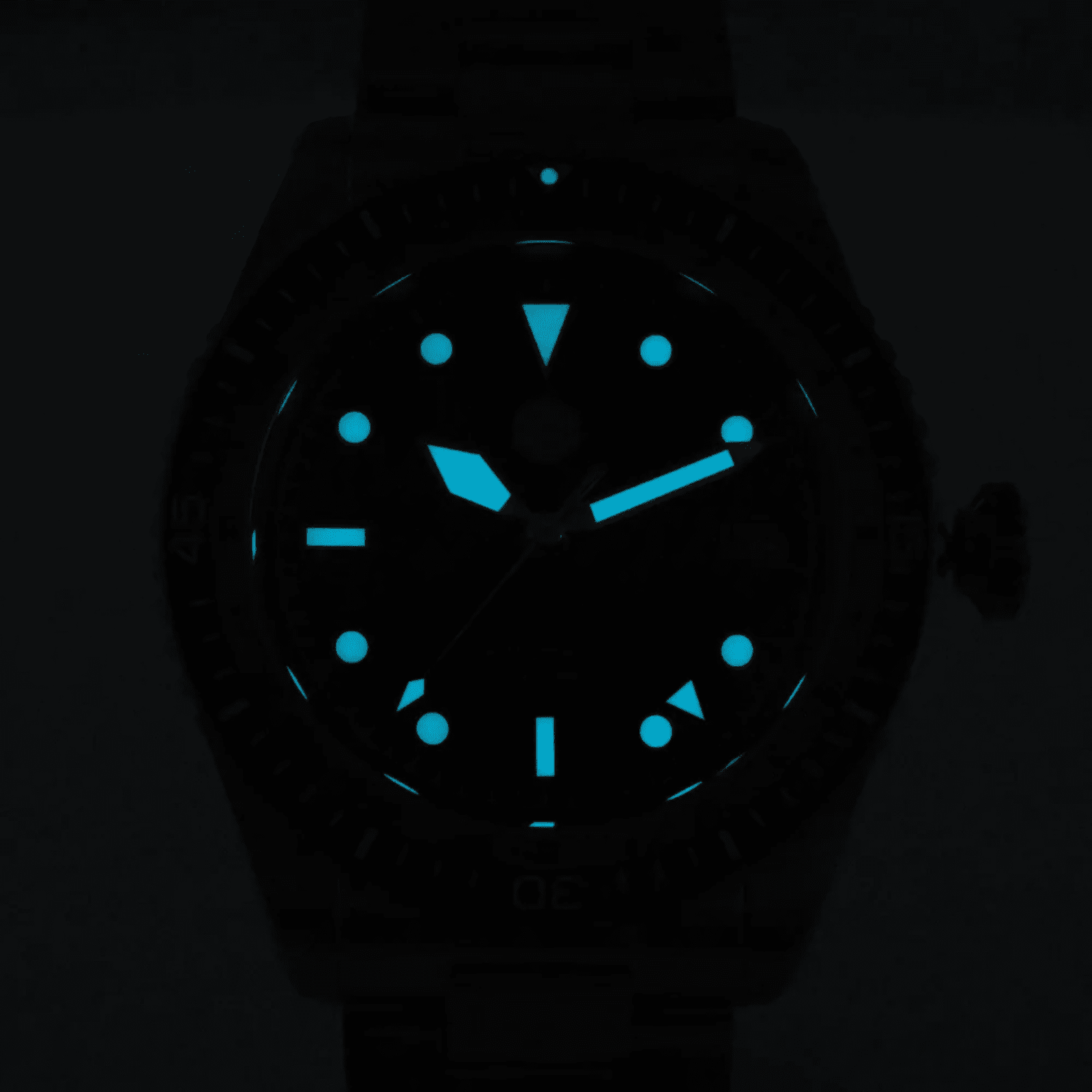 San Martin NH34 GMT Bidirectional Bezel Light Date SN0112G - Steel Bezel san martin watches india online