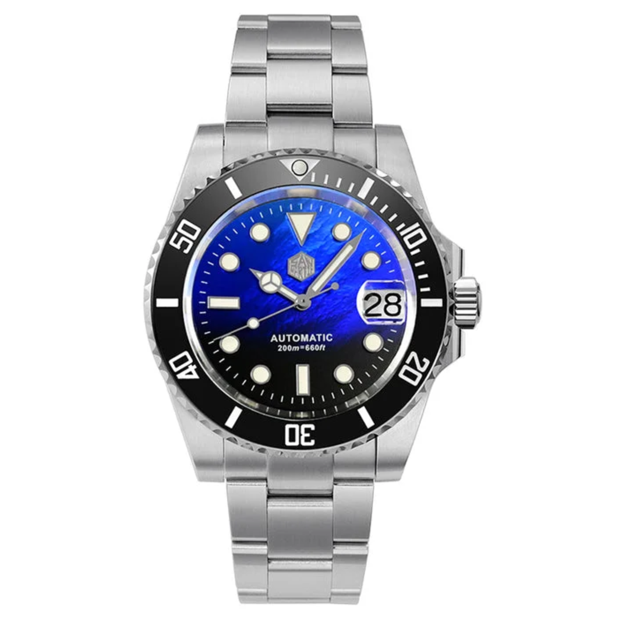 San Martin Sub Diver Watch SN017-V3 - Mother Of Pearl san martin watches india online