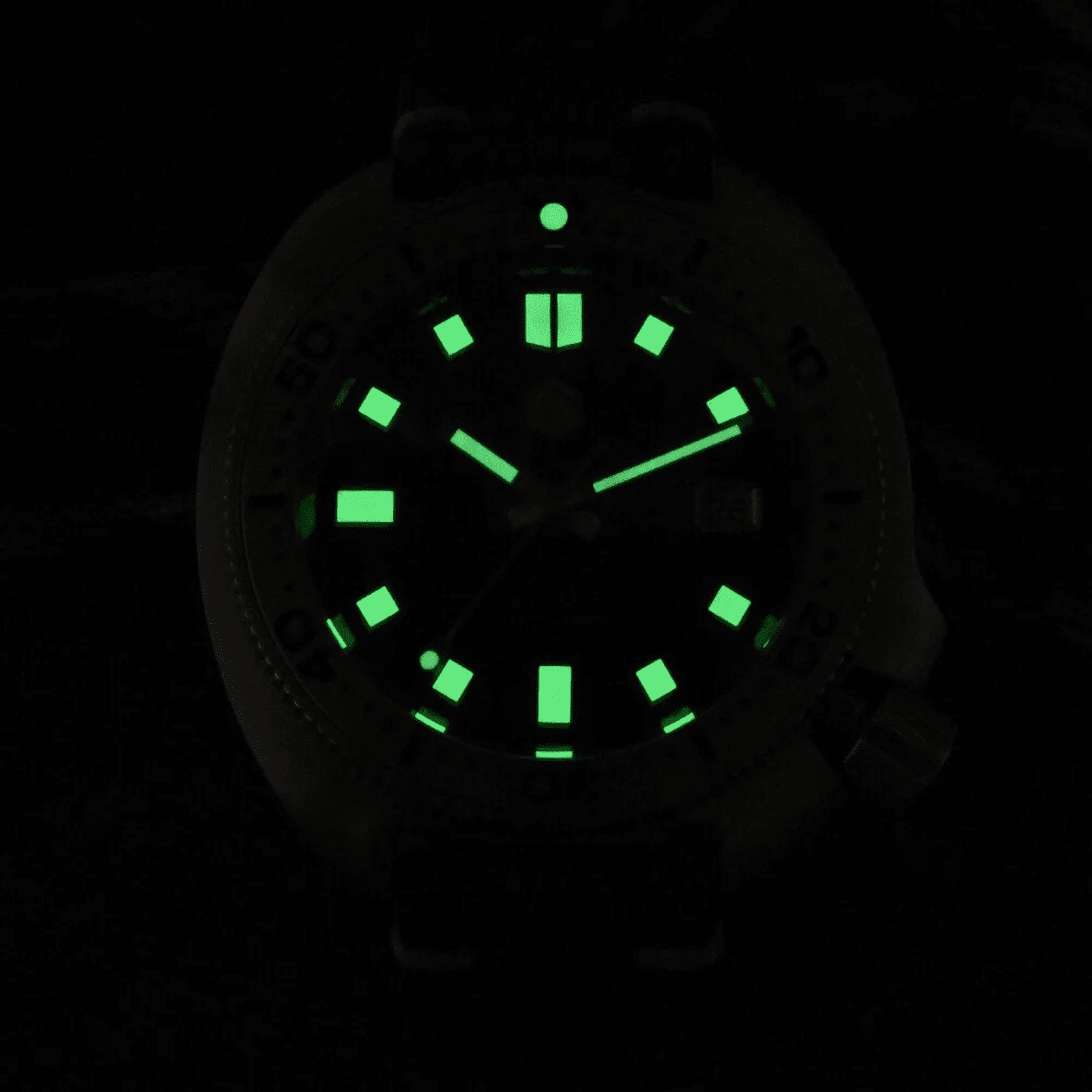 San Martin Bronze Captain Willard Turtle Watch SN047-V4 - Green san martin watches india online