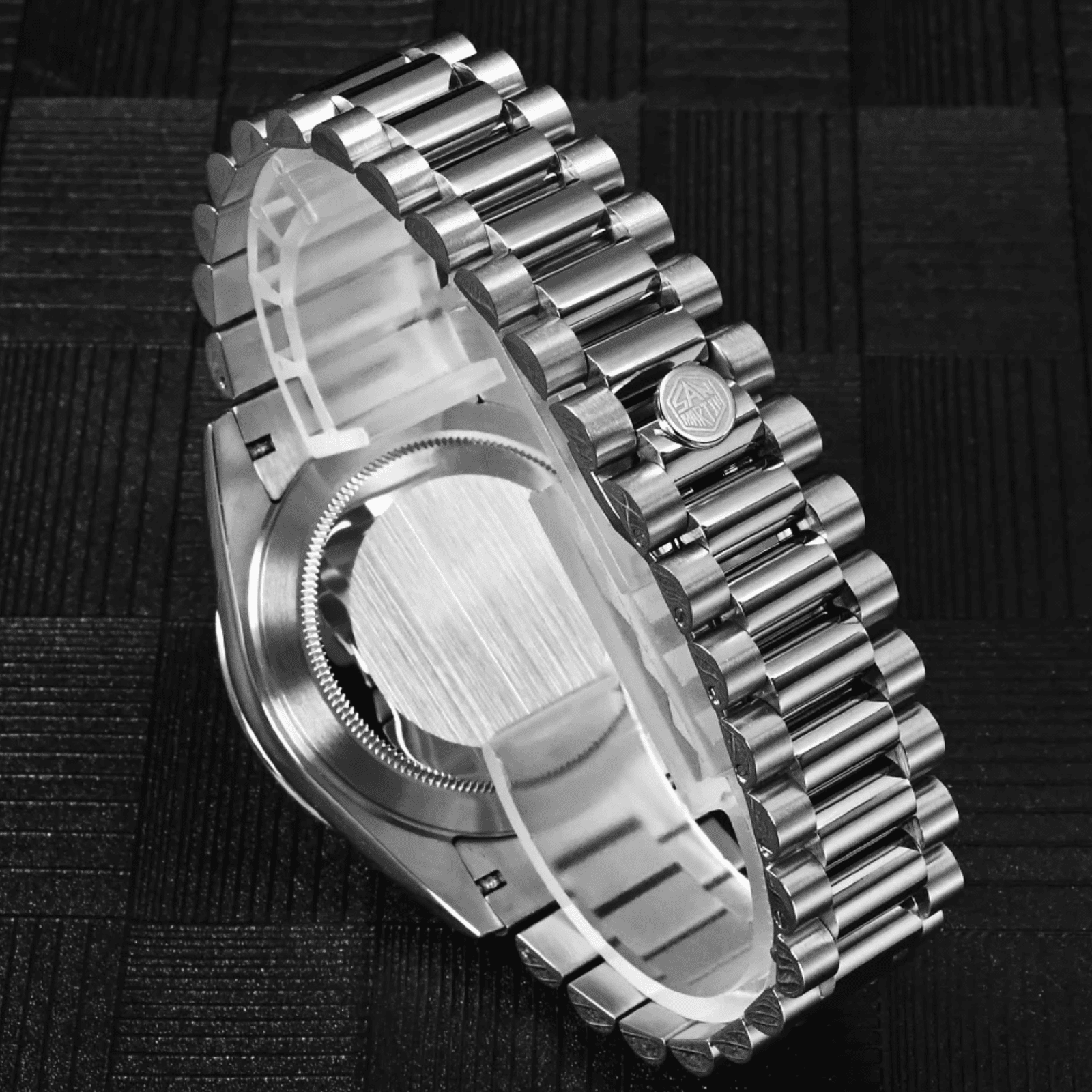 San Martin 40mm DJ Homage Men Watch SN059 V2 - White san martin watches india online