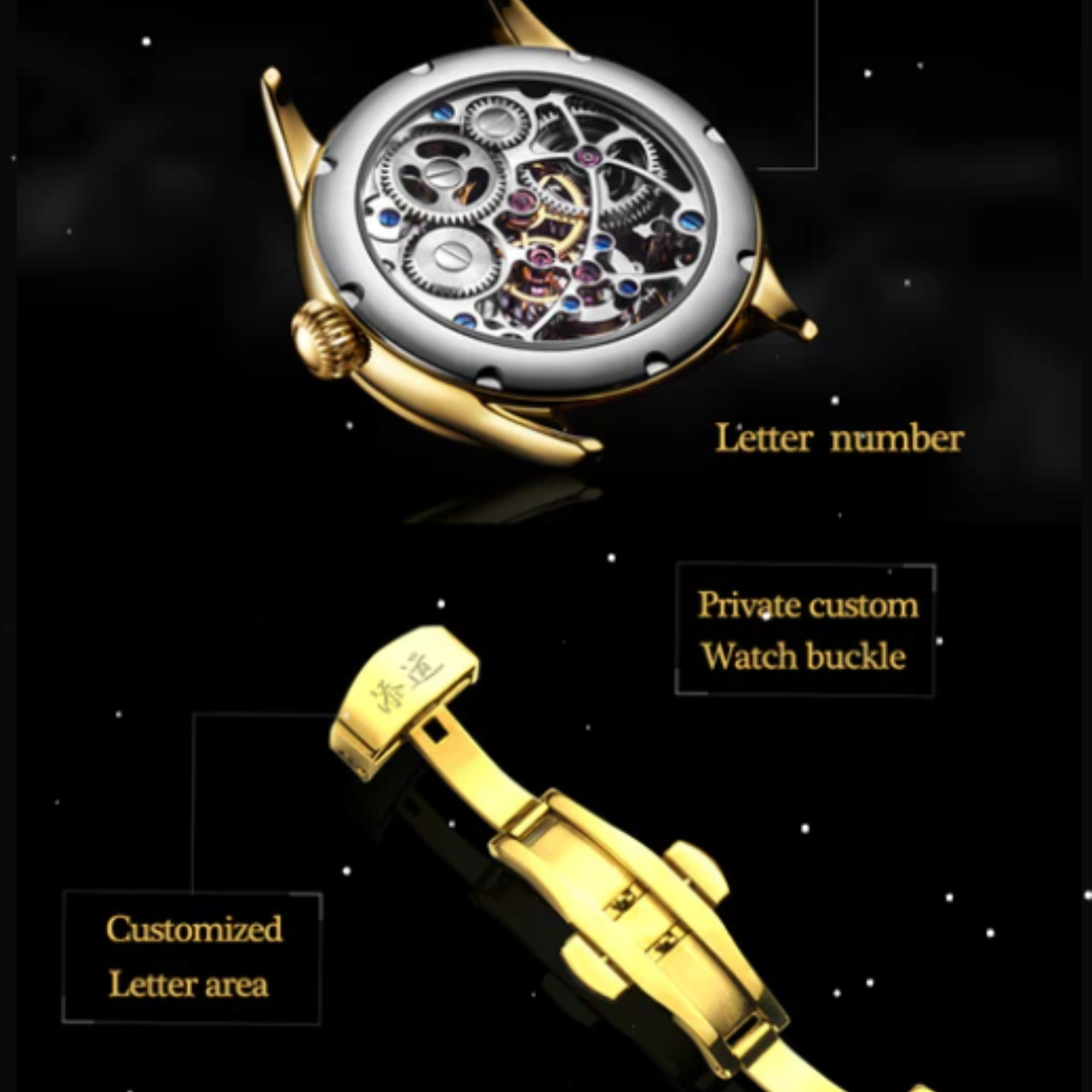 AESOP Tourbillon Gemini Angels Dial 7003 Watch