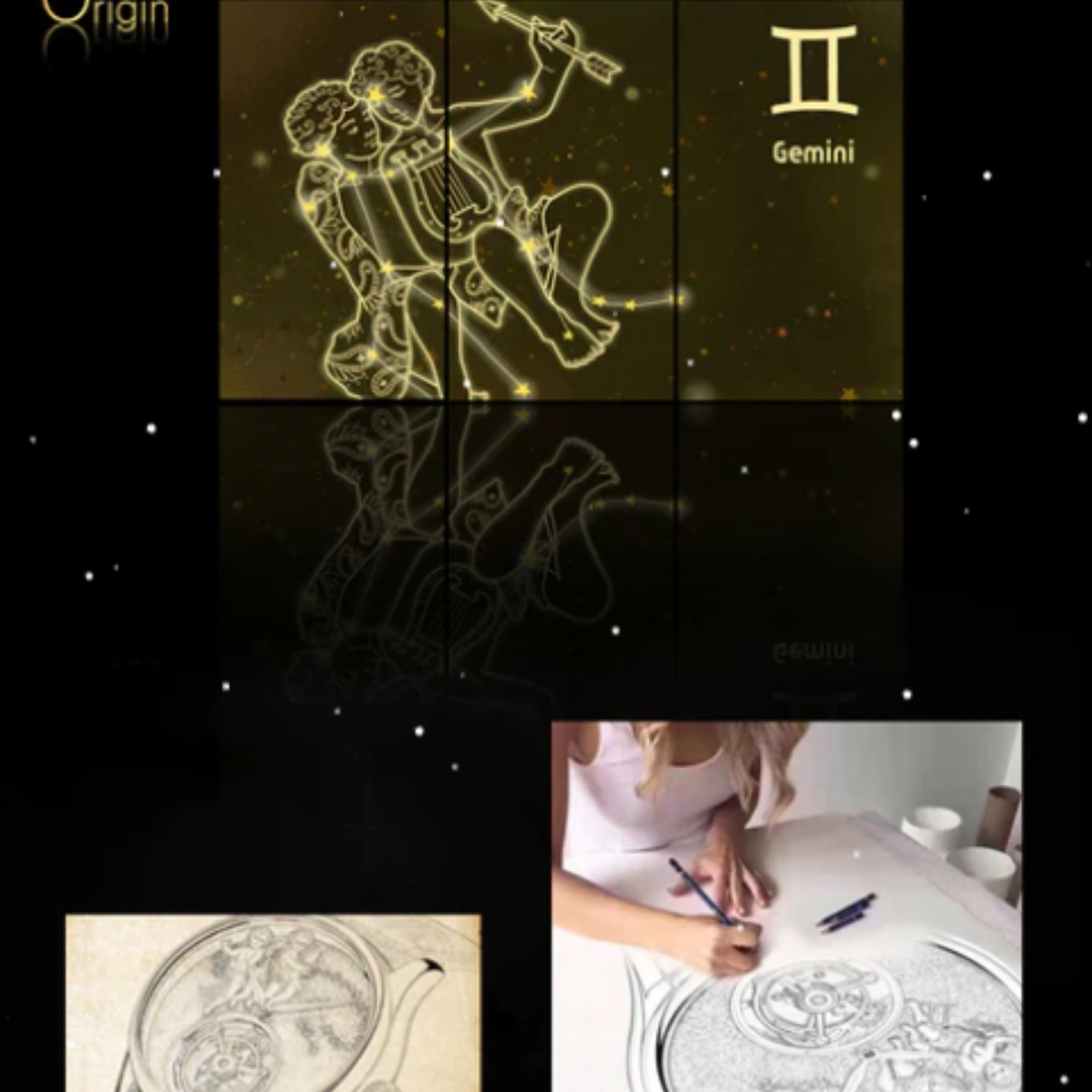 AESOP Tourbillon Gemini Angels Dial 7003 Watch