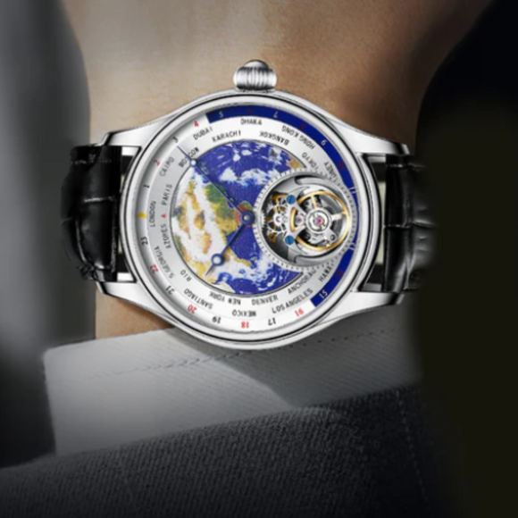 AESOP GIV Original Enamel Earth Automatic Tourbillon Model 088